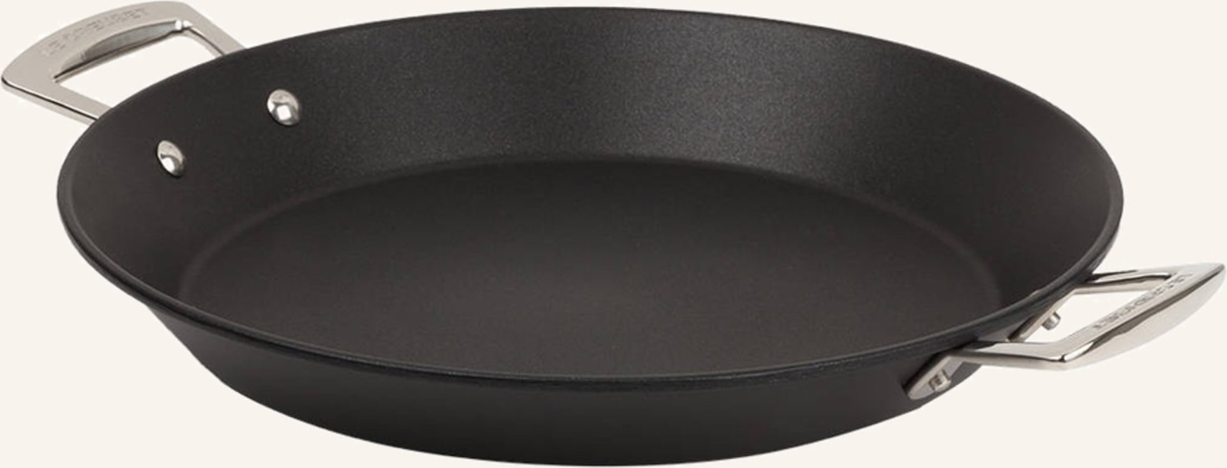 Le Creuset Paella-Pfanne schwarz