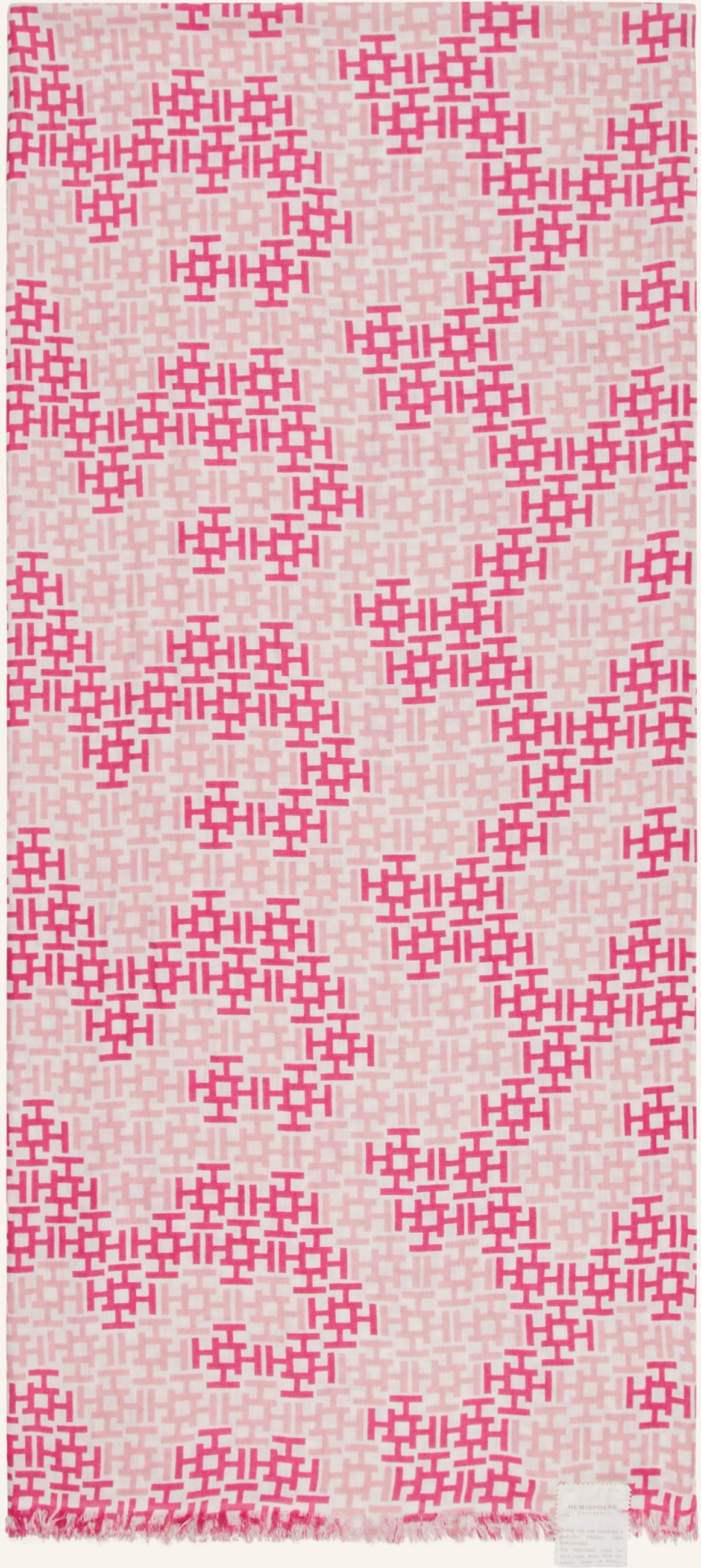 Hemisphere Cashmere-Schal Alikibi Mit Seide pink