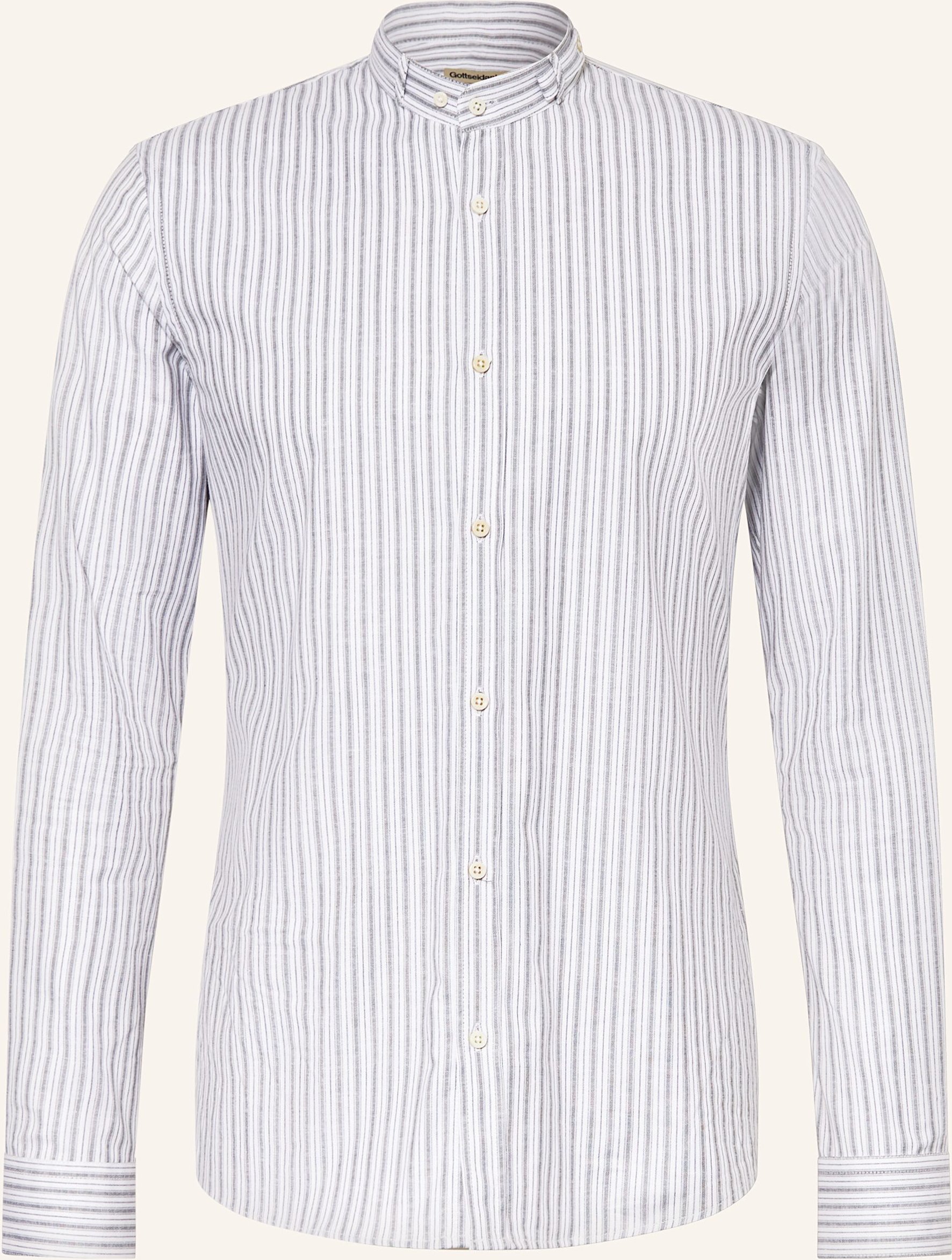 Gottseidank Trachtenhemd Lenz Slim Fit Mit Stehkragen gruen