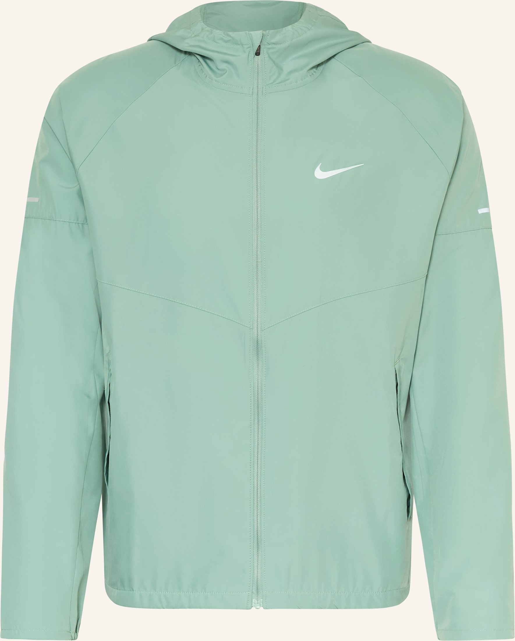 Nike Laufjacke Repel Miler gruen