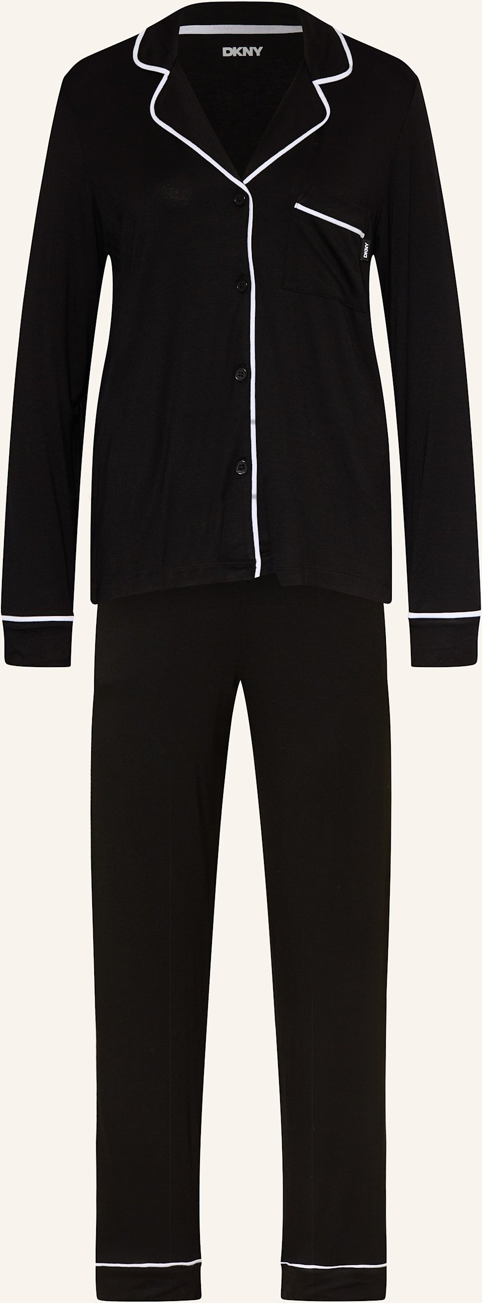 Thumbnail - Dkny Schlafanzug Next Gen Classics schwarz