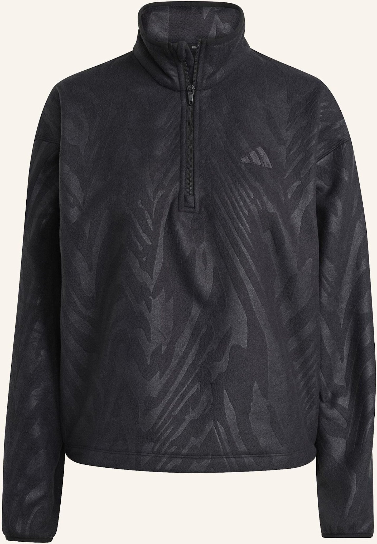Thumbnail - Adidas Aop Polarfleece Pullover schwarz