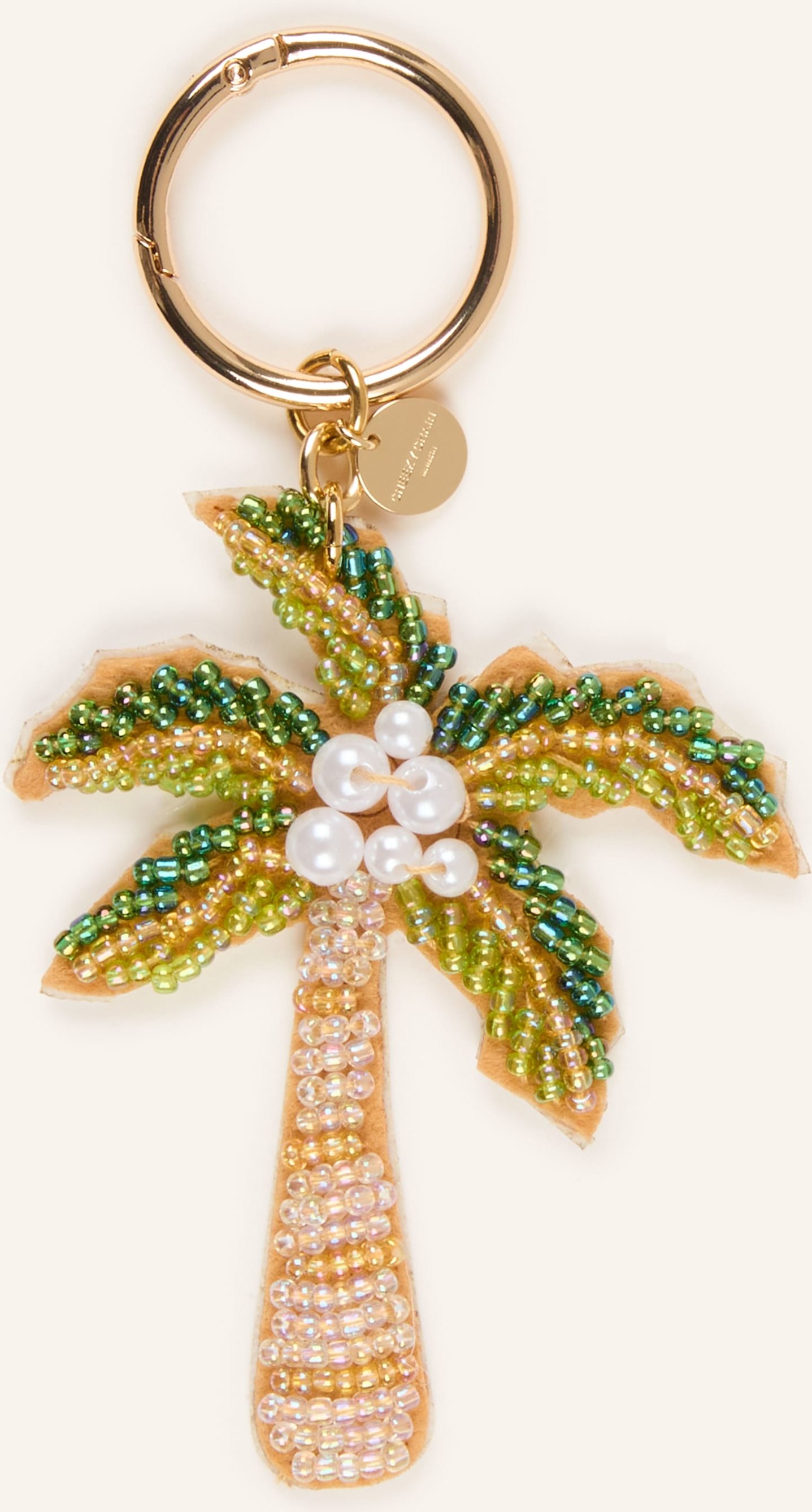 Cheeky Chain Munich Taschenanhänger Mit Schmucksteinen gruen