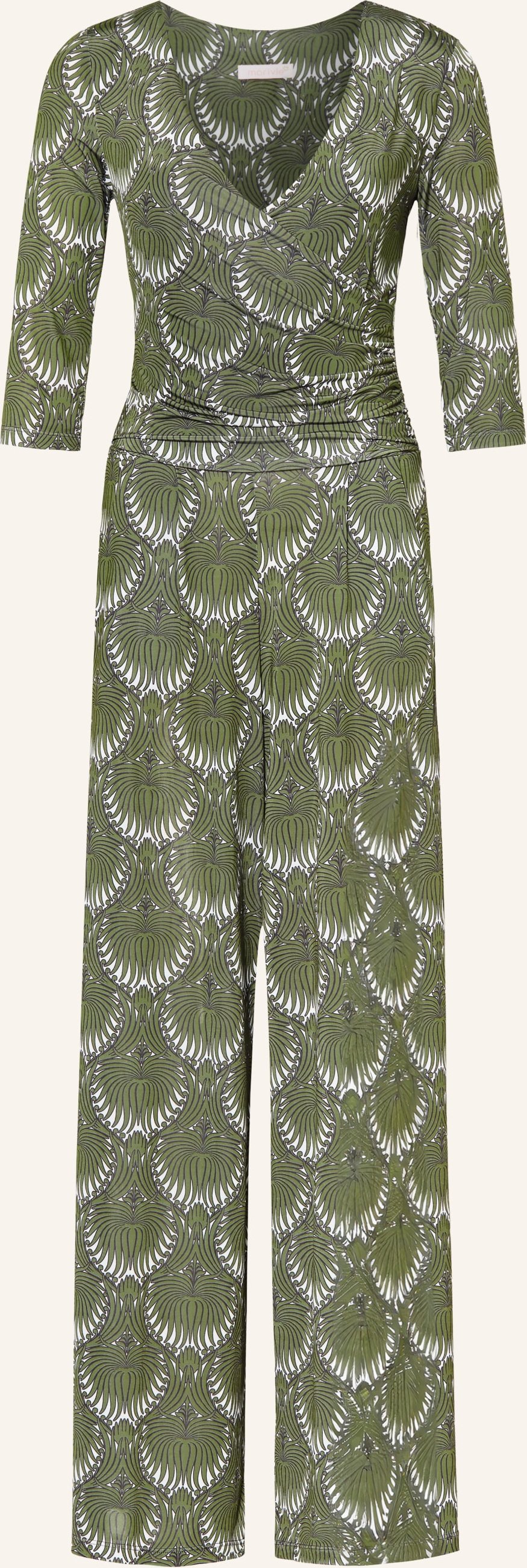 Marivie Jersey-Jumpsuit Jump In! Mit 3/4-Arm gruen