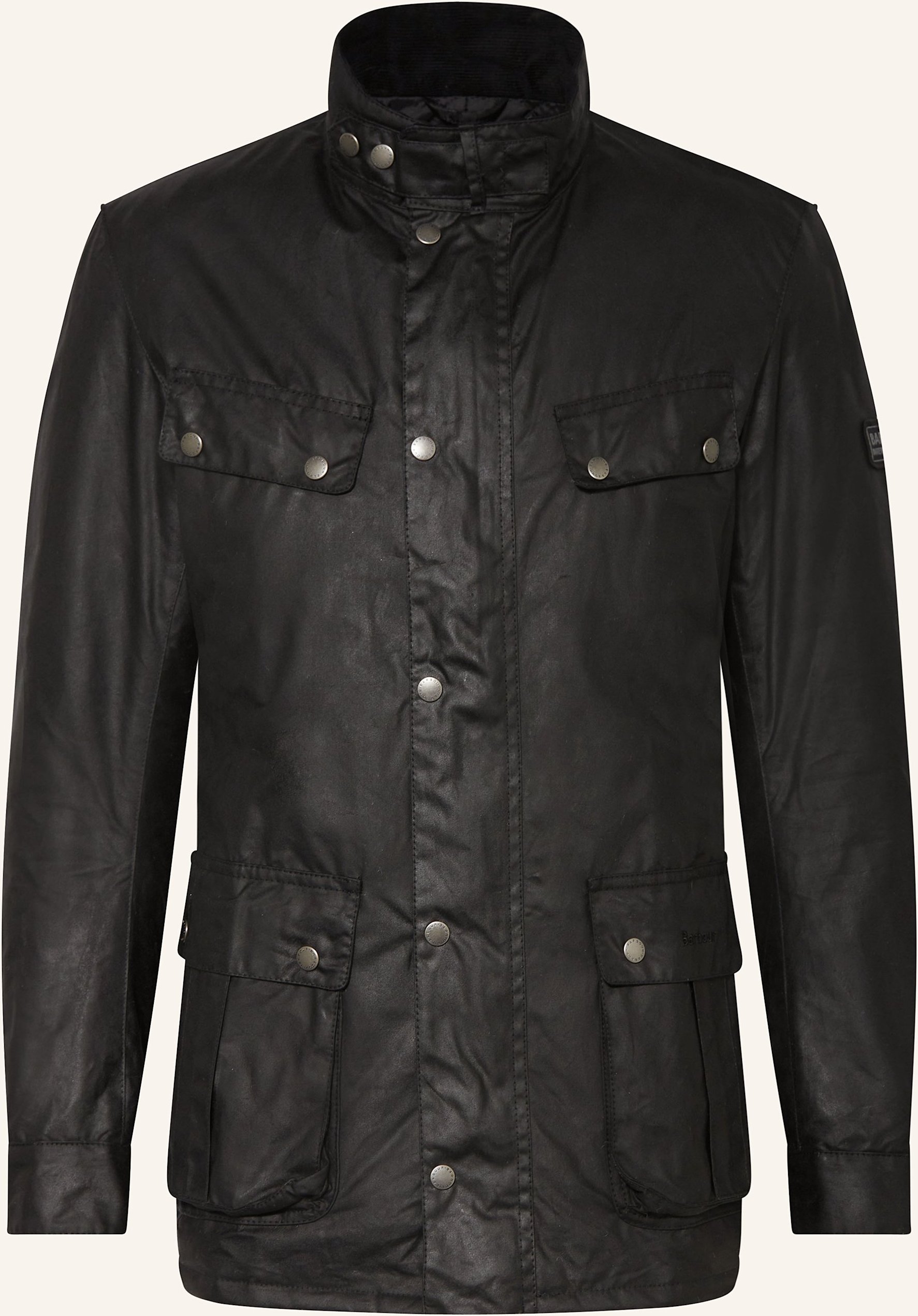 Thumbnail - Barbour International Fieldjacket Duke schwarz