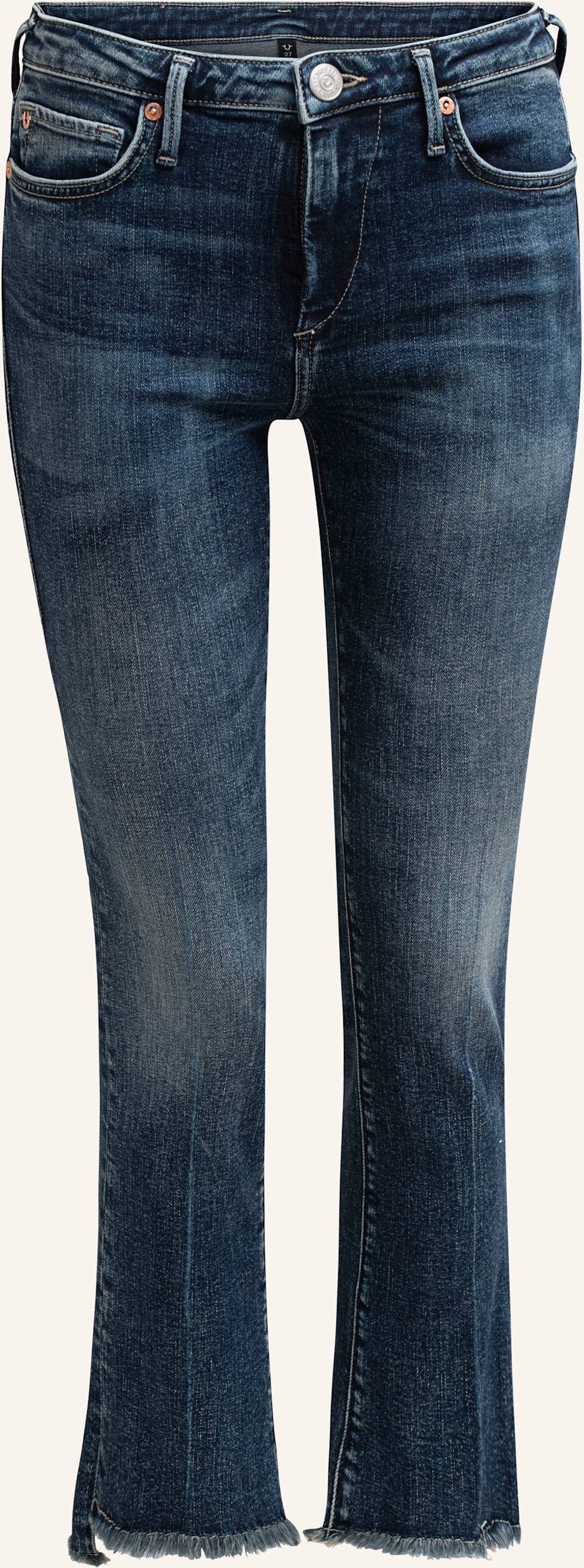 True Religion Jeans Halle Kick Flare blau