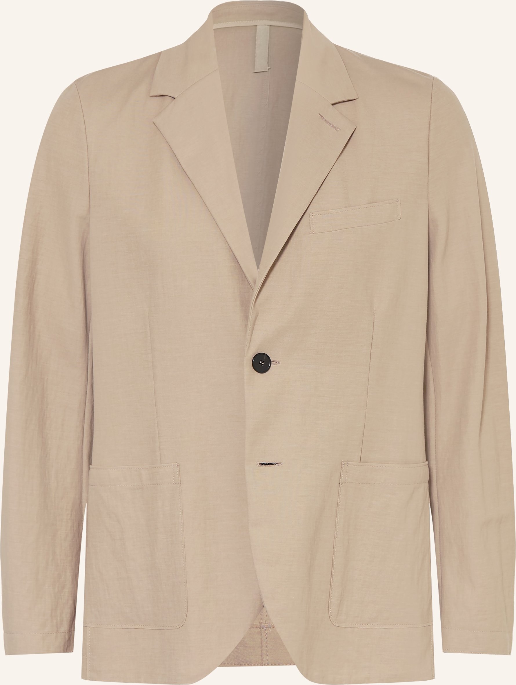 Harris Wharf London Anzugsakko Rayon Fluid Regular Fit beige