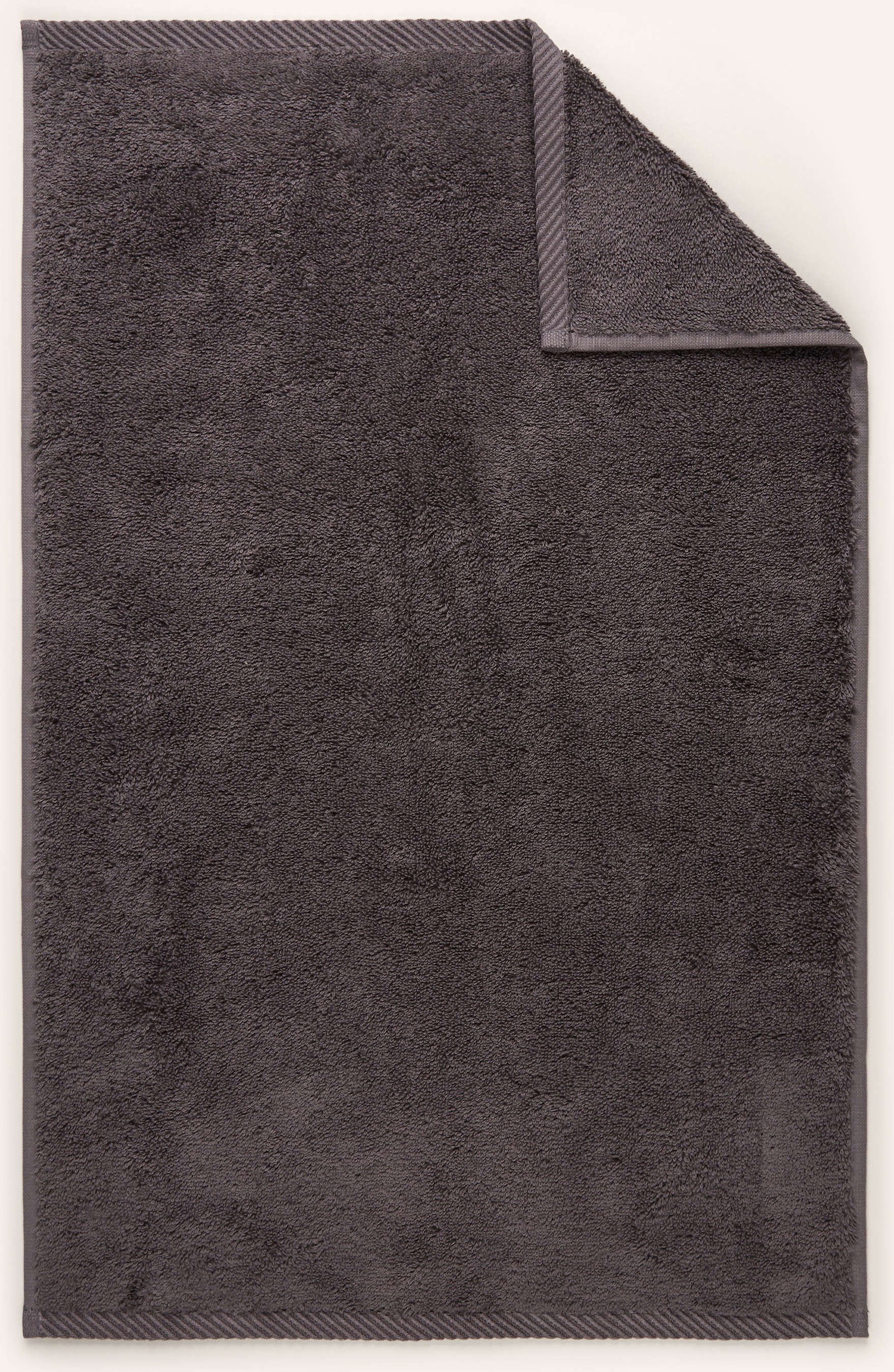 Christian Fischbacher Gästehandtuch Pure grau