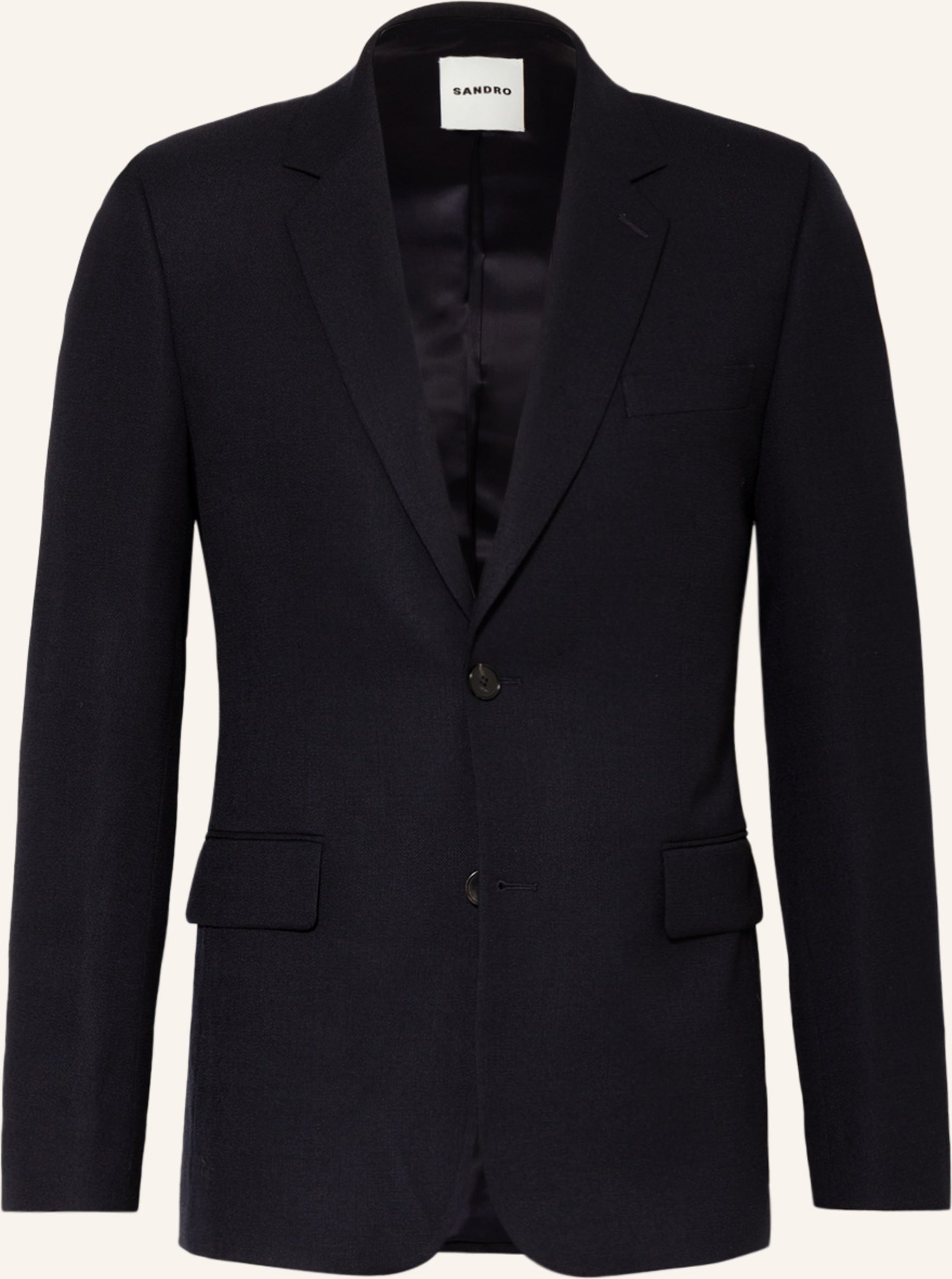 Sandro Anzugsakko Extra Slim Fit blau