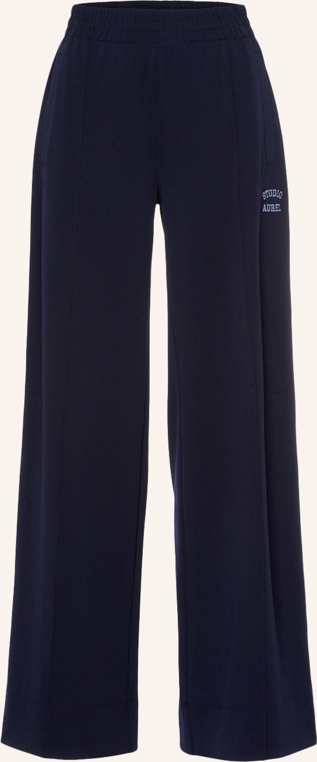 Marc Aurel Marlenehose Mit Galonstreifen blau