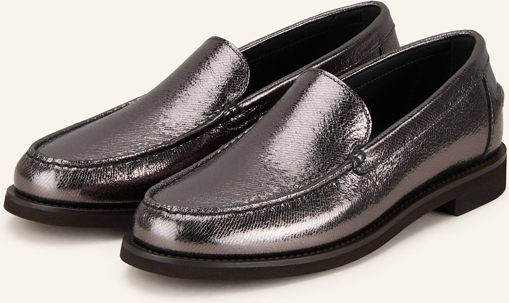Thumbnail - Brunello Cucinelli Loafer silber