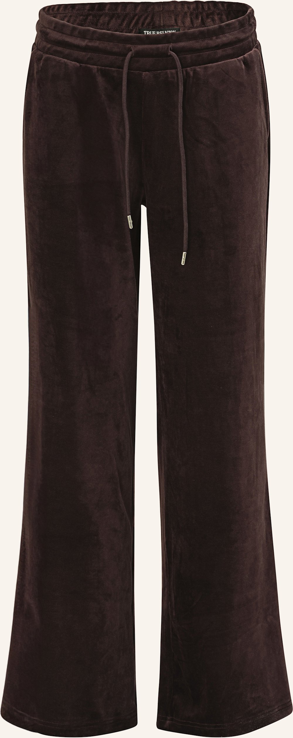 True Religion Sweatpant Velour Crystal rot