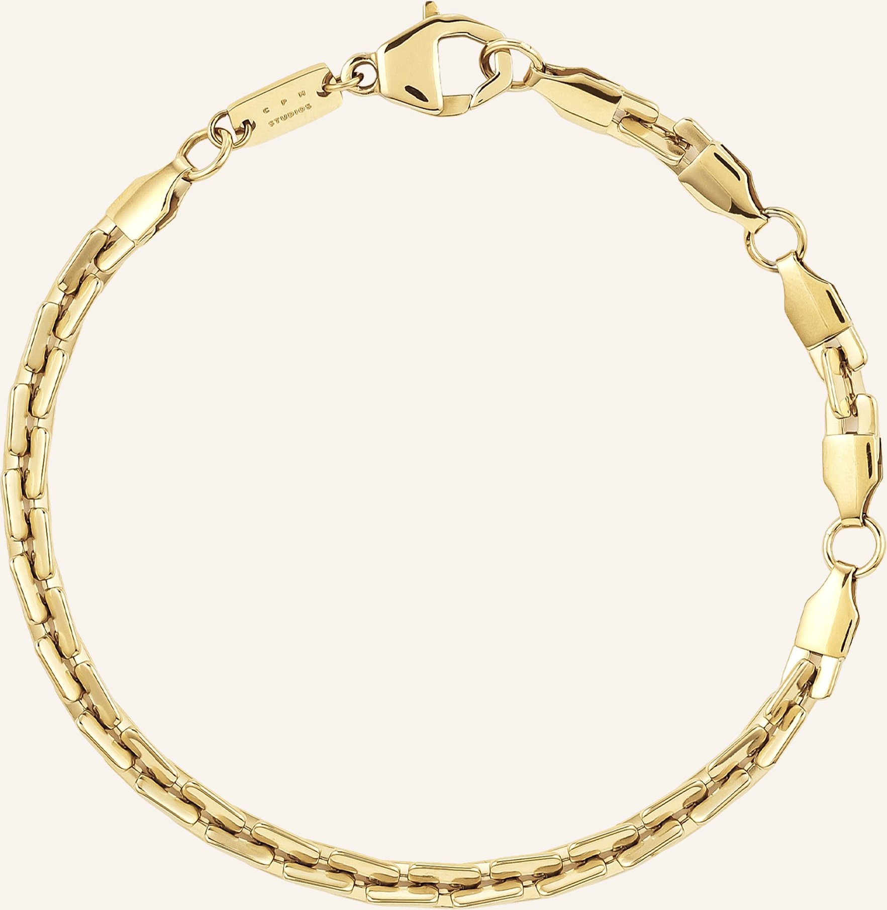 Copenhagen Studios Armband Aus Edelstahl gold