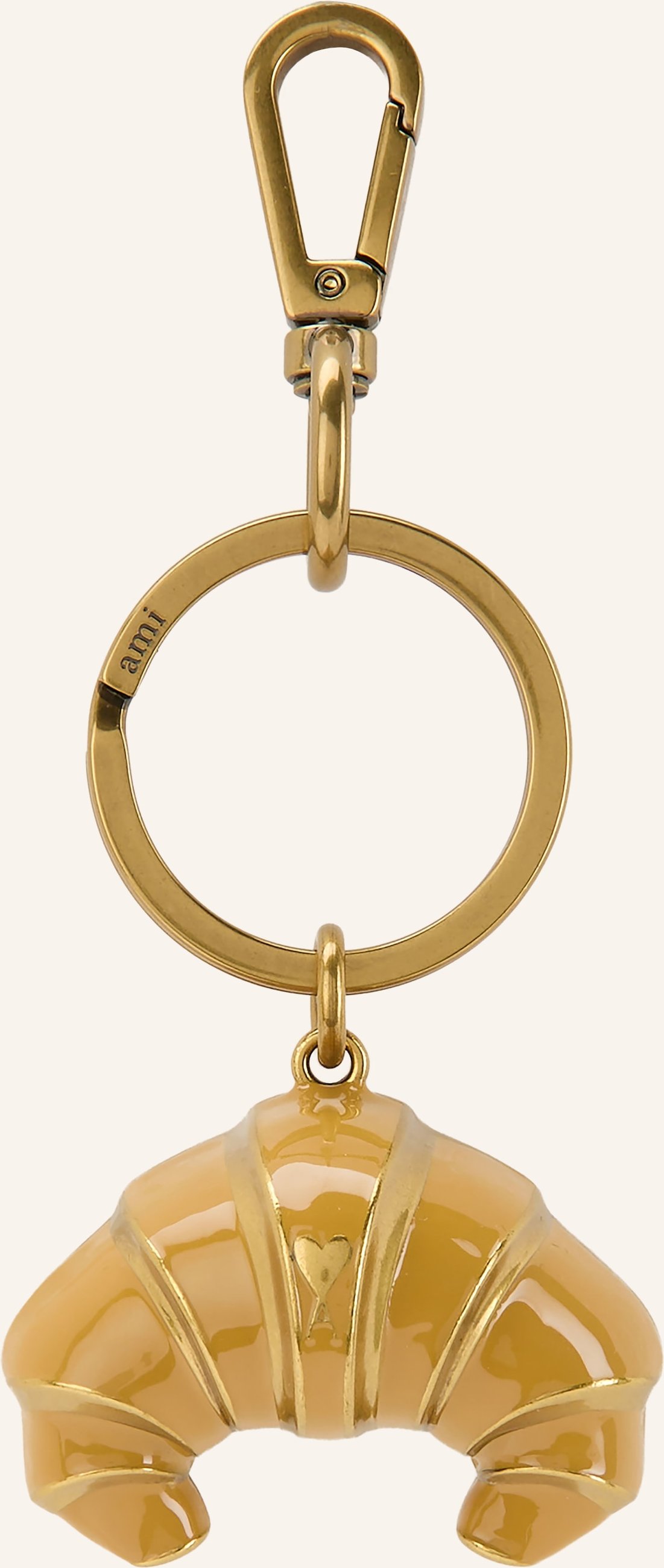 Ami Paris Schlüsselanhänger gold