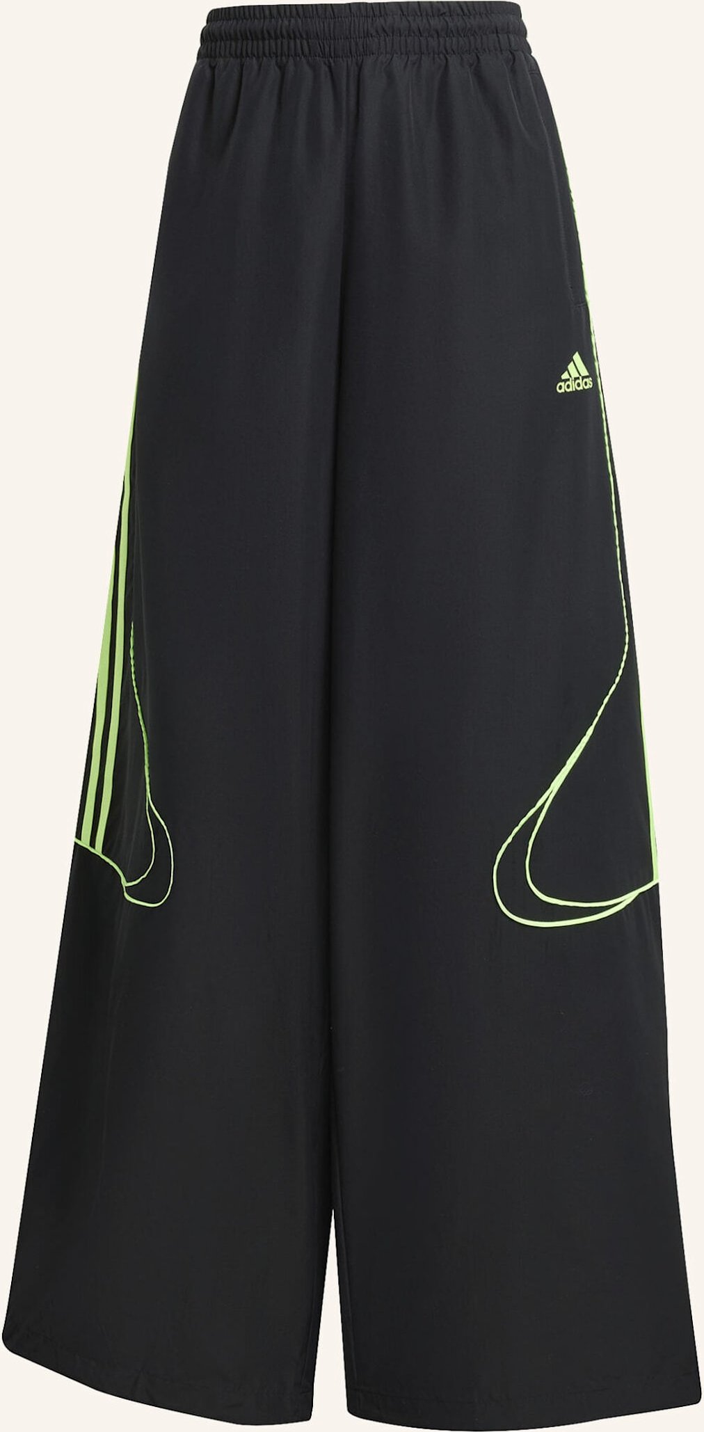 Adidas Originals Teamgeist Adicolor Oversized Woven Trainingshose schwarz