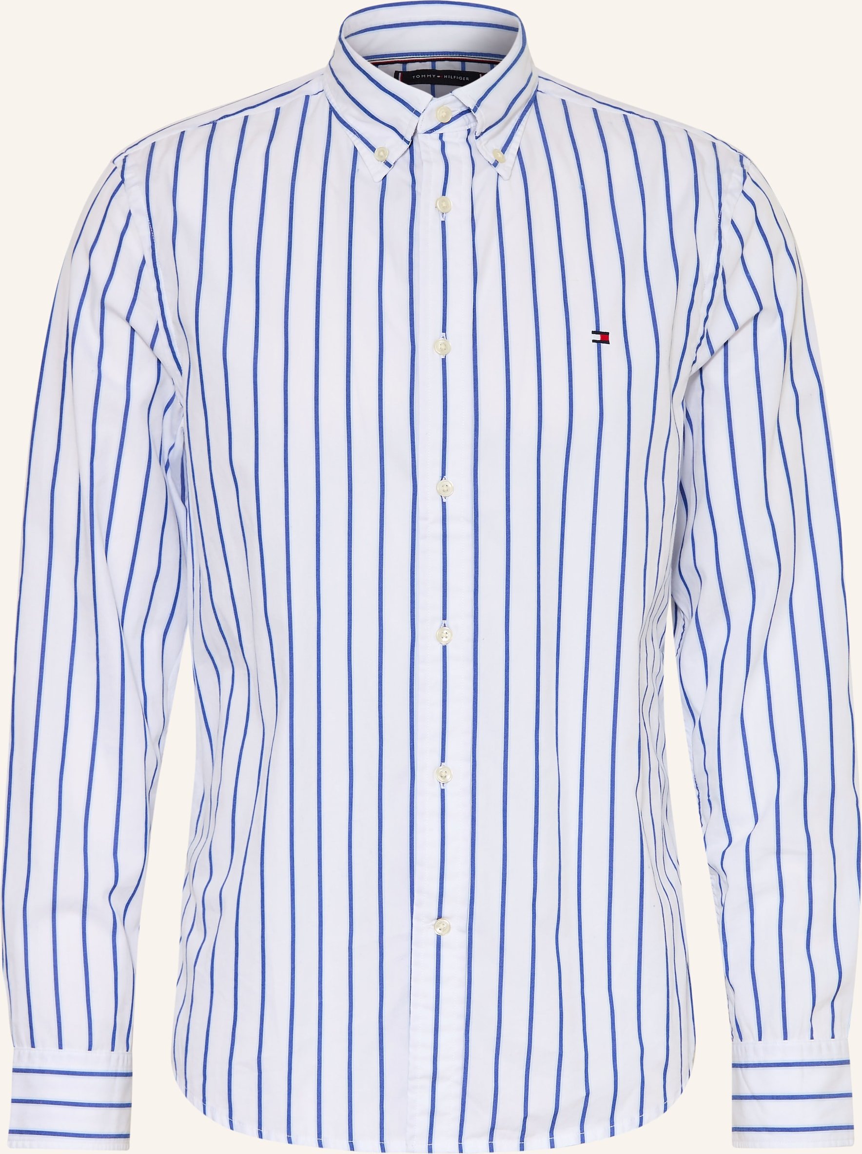 Tommy Hilfiger Hemd Comfort Fit blau