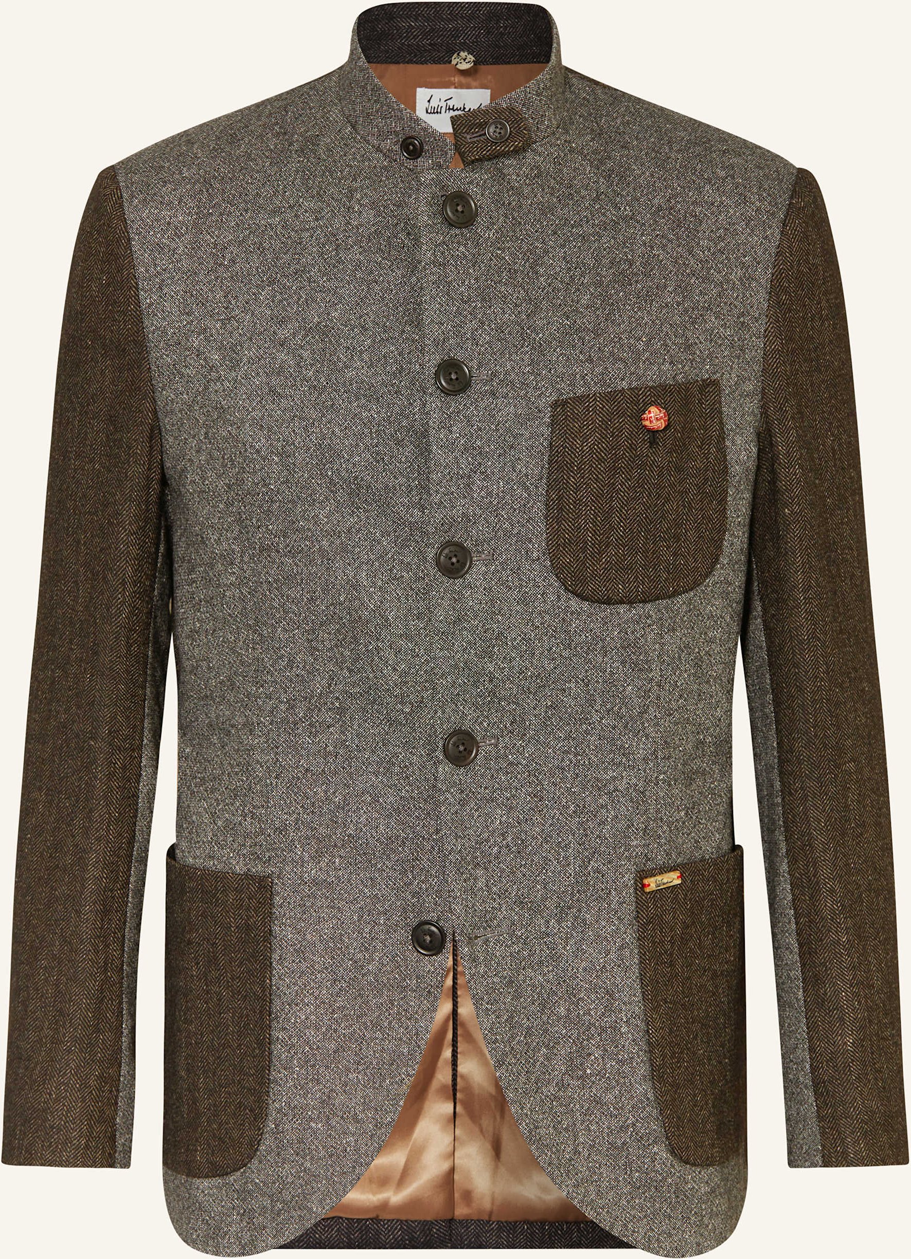 Thumbnail - Luis Trenker Sakko Lusandro Slim Fit grau