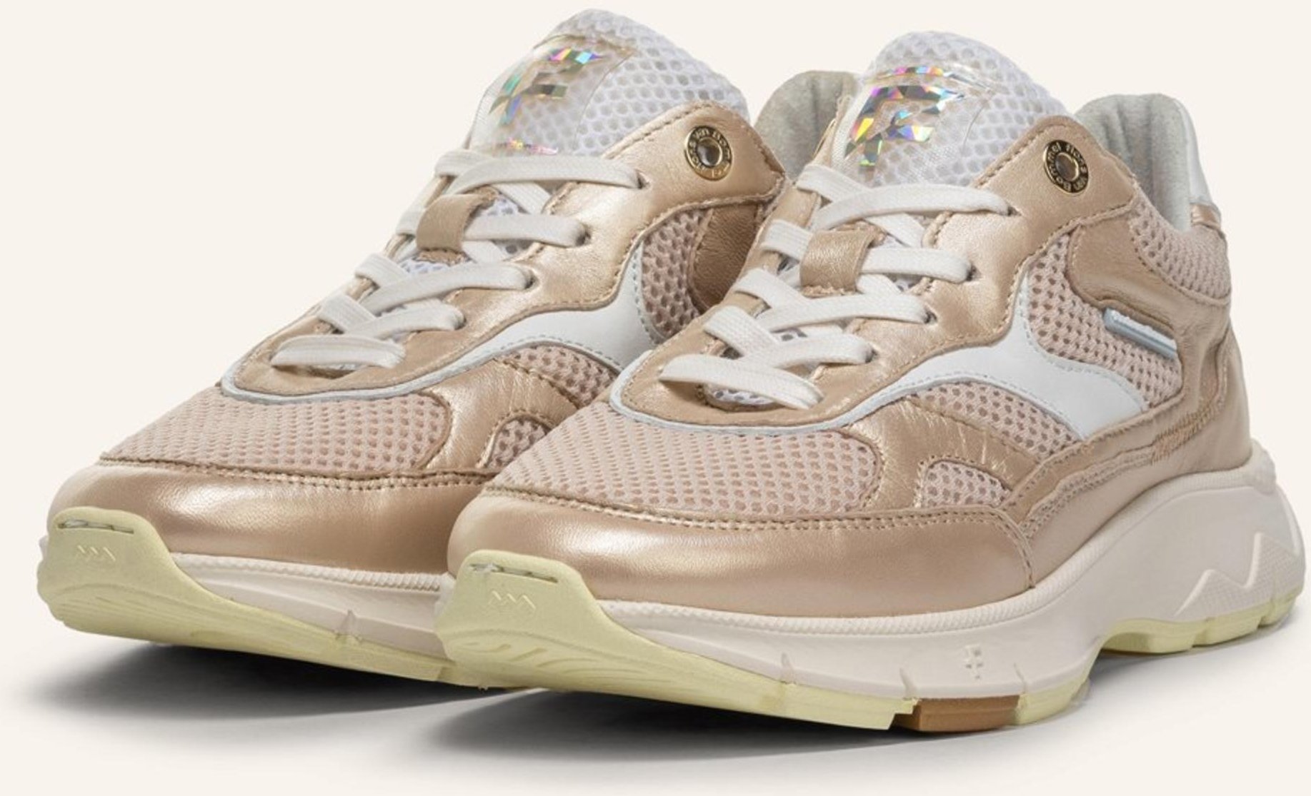 Floris Van Bommel Sneaker Daysi 03 gold