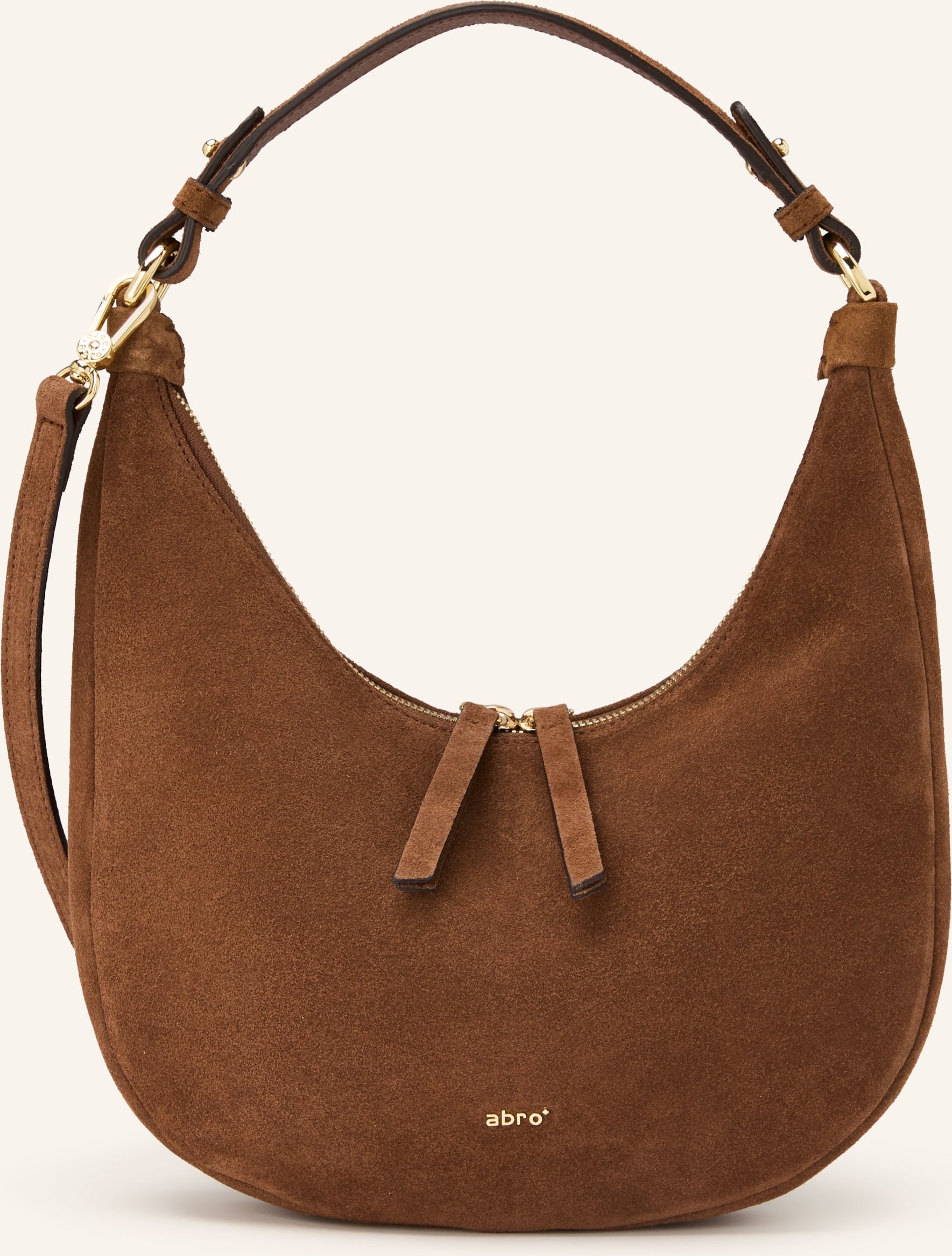 Abro Beuteltasche Nana Mini braun