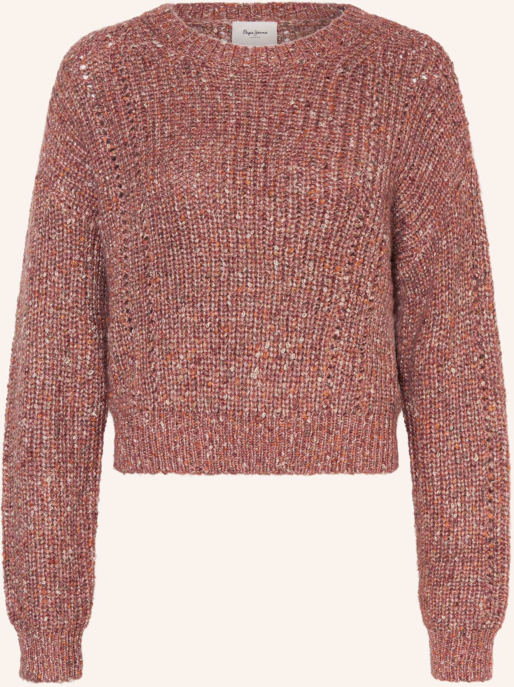 Thumbnail - Pepe Jeans Pullover Cintia Mit Glitzergarn rosa