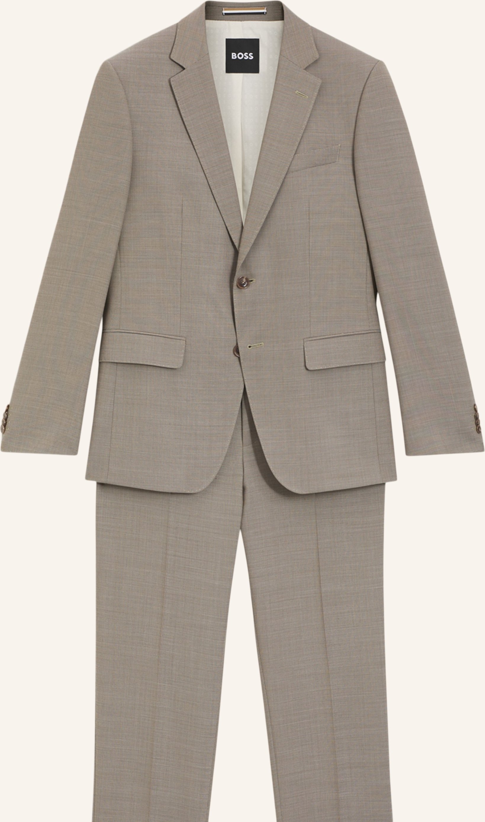 Boss Business Anzug H-Huge-2pcs-253 Slim Fit gruen