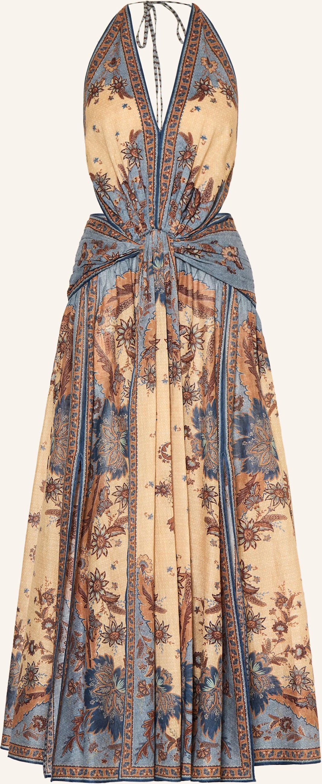Zimmermann Kleid Ascension blau