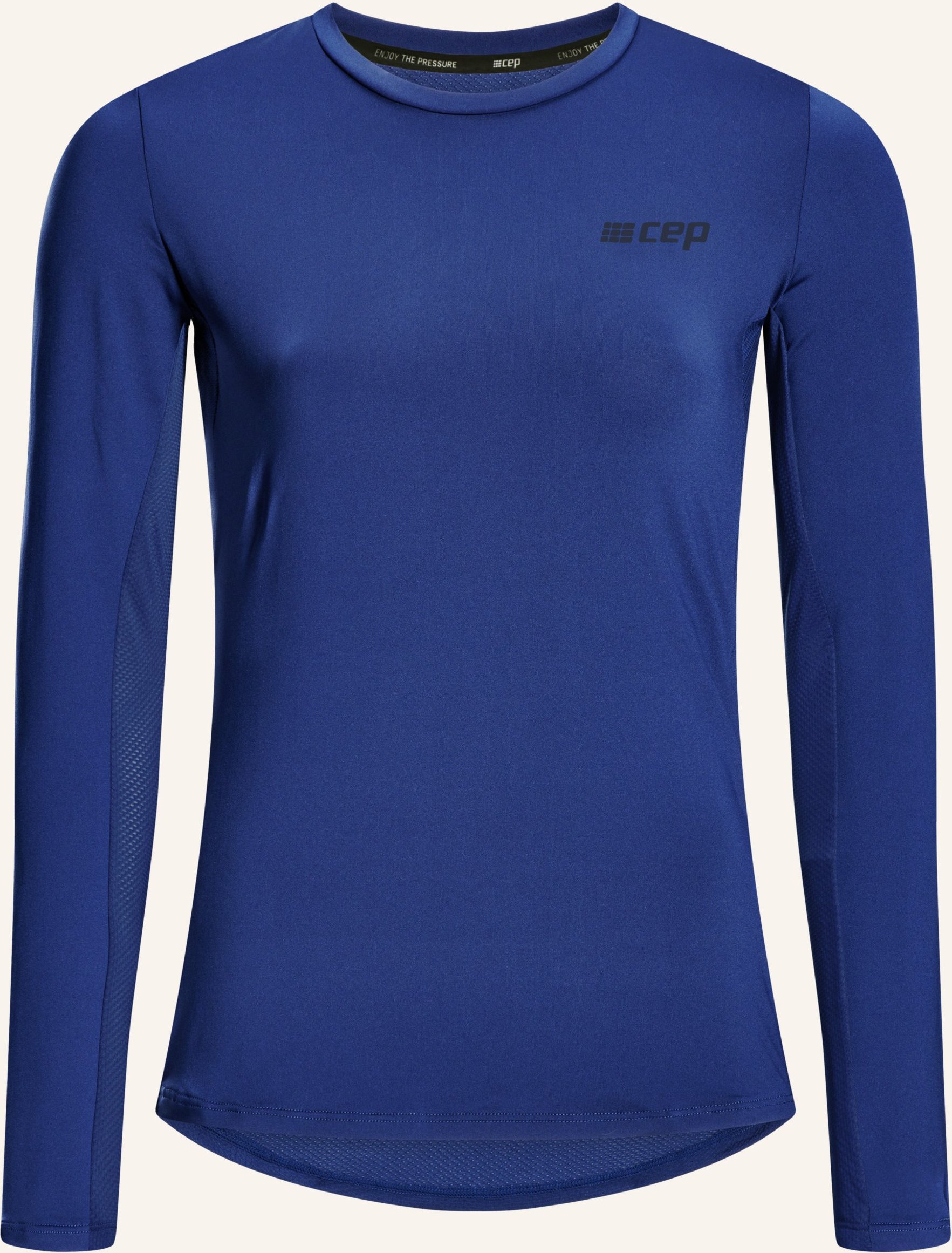 Cep Laufshirt The Run Long Sleeve blau