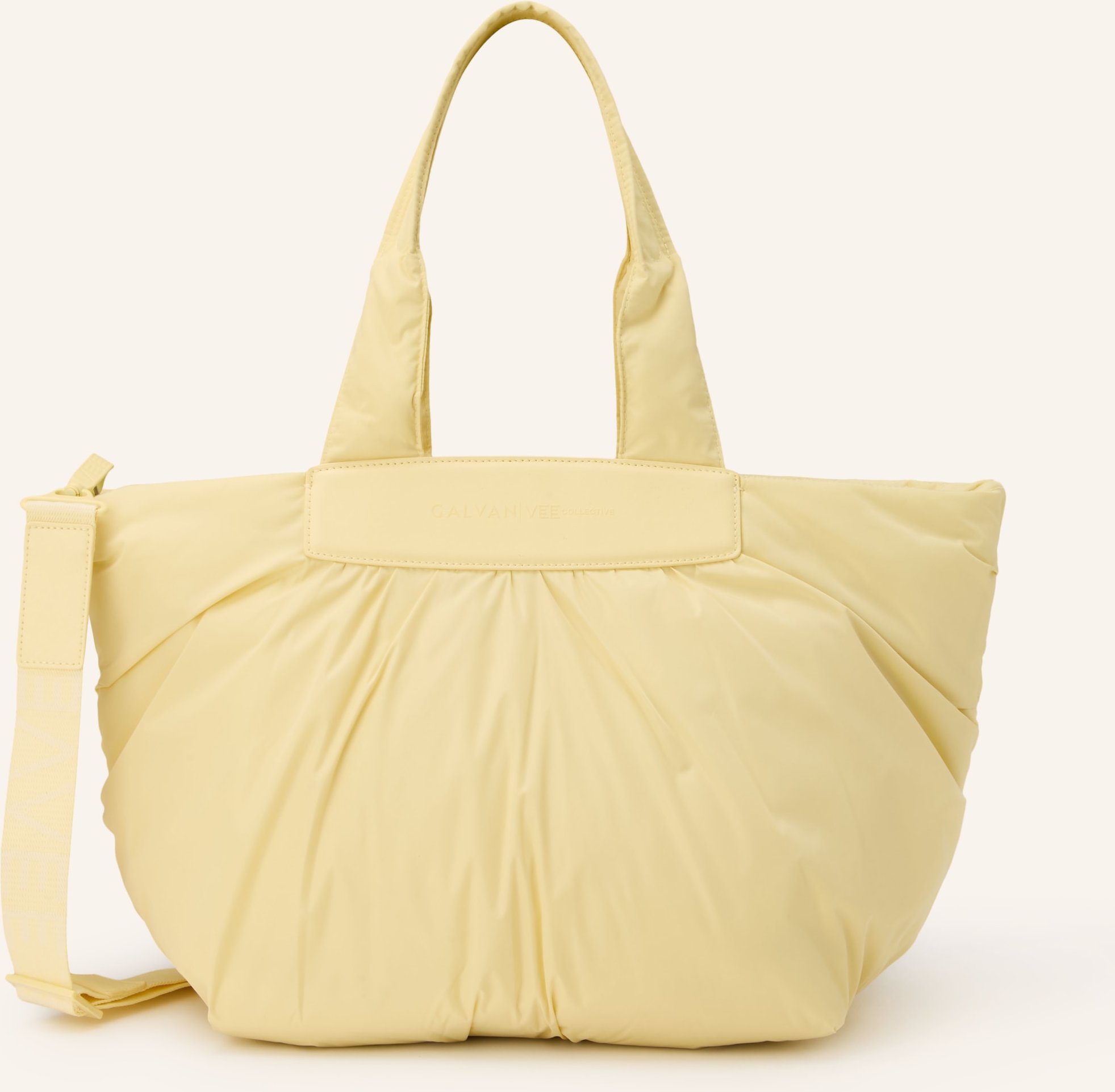 Vee Collective Shopper Caba Tote Mit Pouch weiss