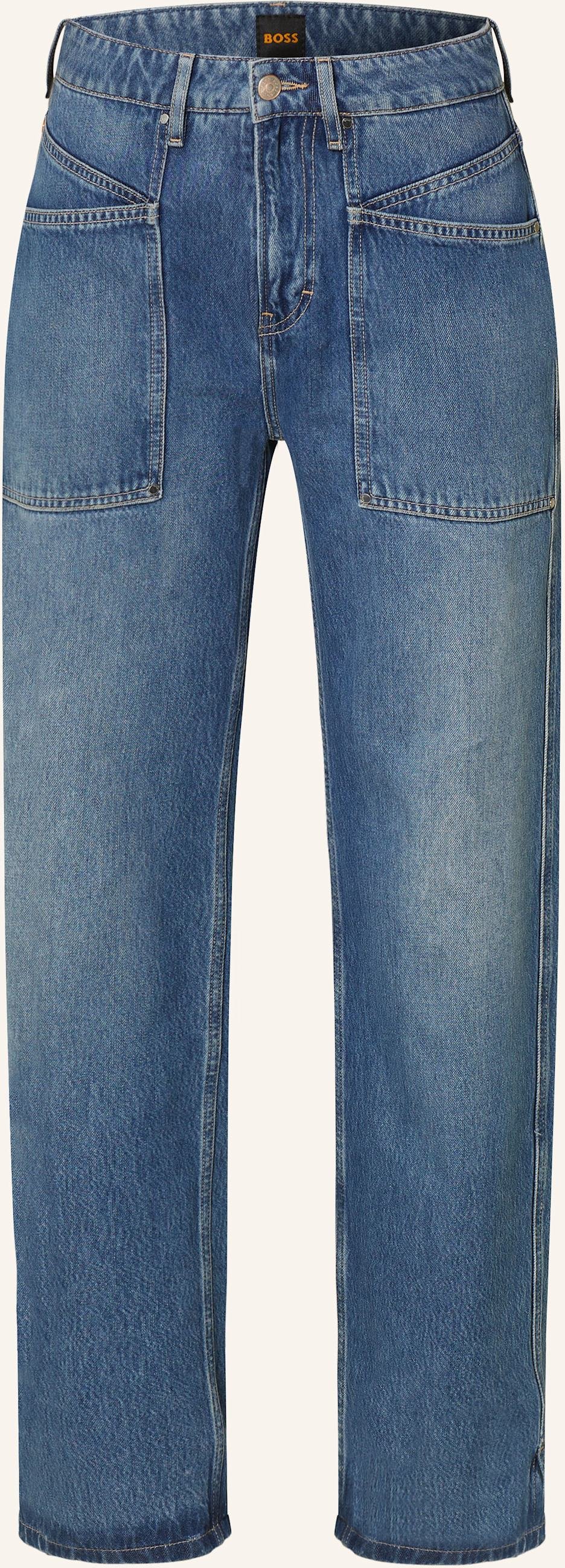 Boss Straight Jeans Soft blau