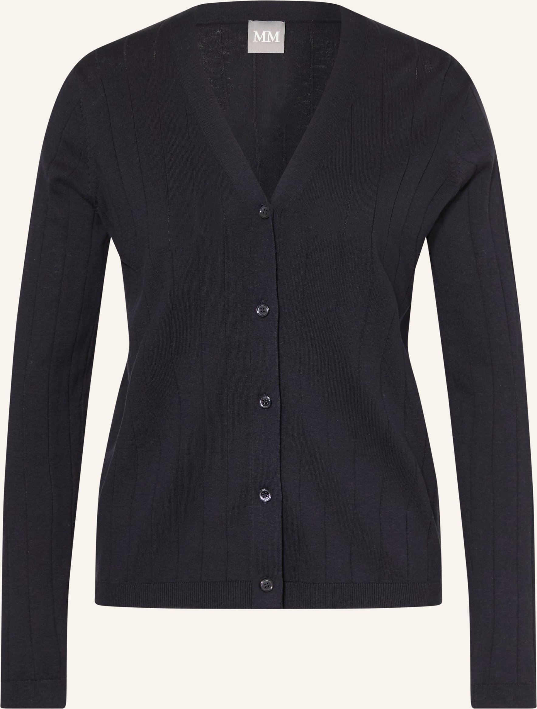 Mm By Max Mara Strickjacke Briose Aus Seide blau