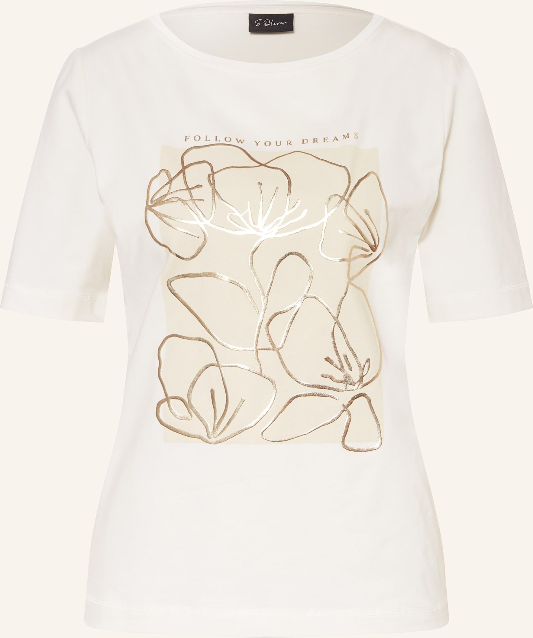 Thumbnail - S.Oliver Black Label T-Shirt weiss