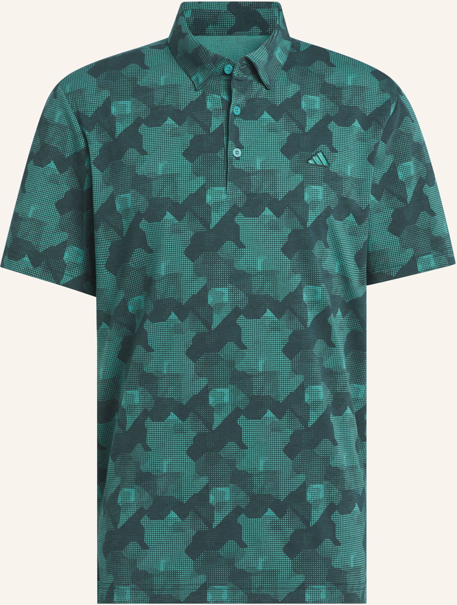 Adidas Go-To Printed Poloshirt gruen