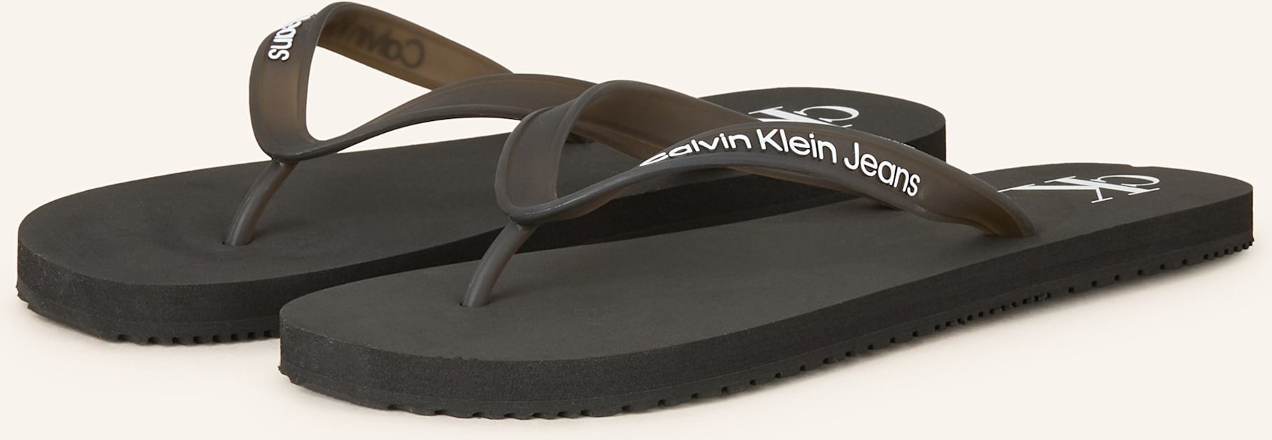 Calvin Klein Zehentrenner schwarz