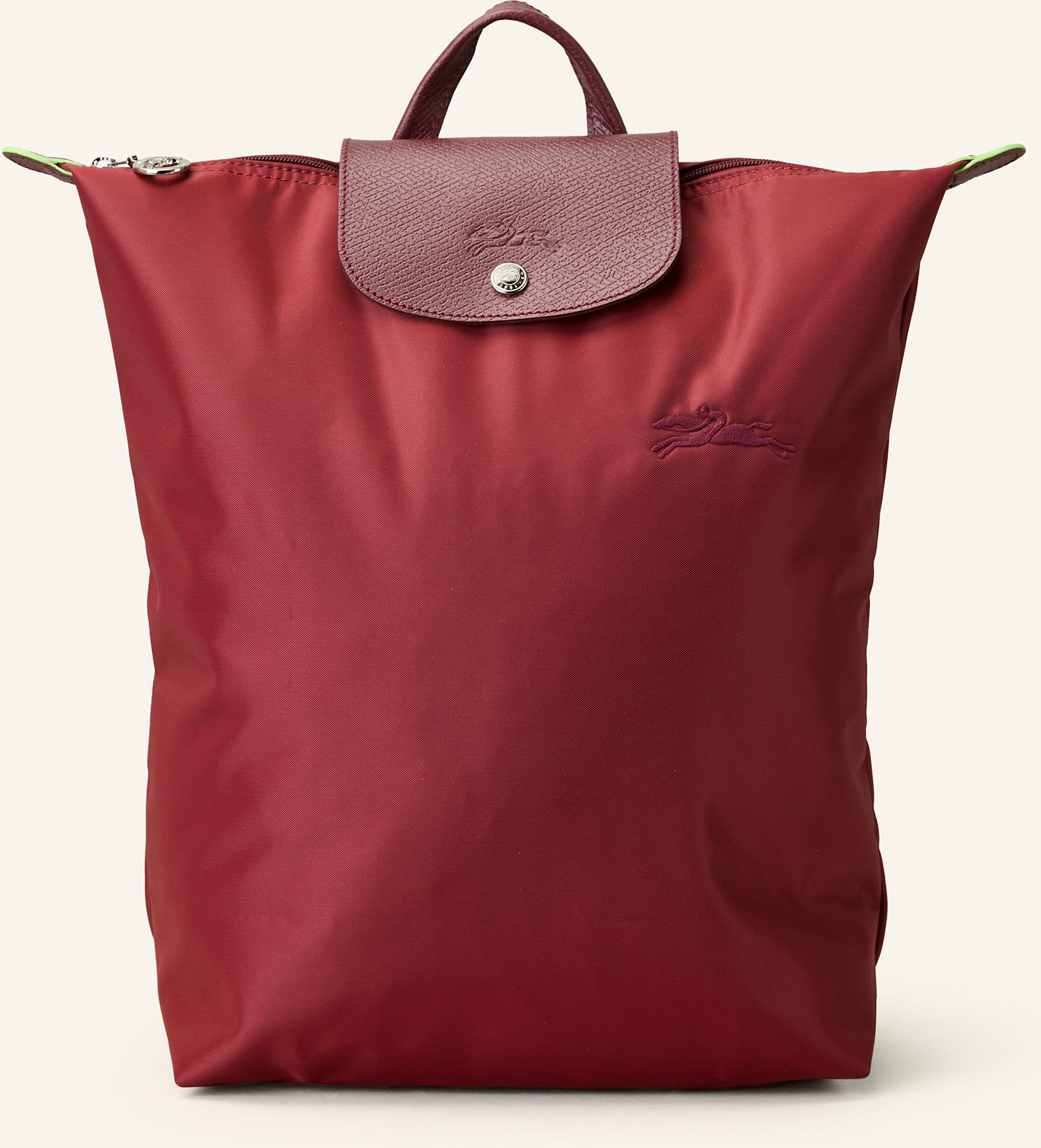 Thumbnail - Longchamp Rucksack Le Pliage Green rot