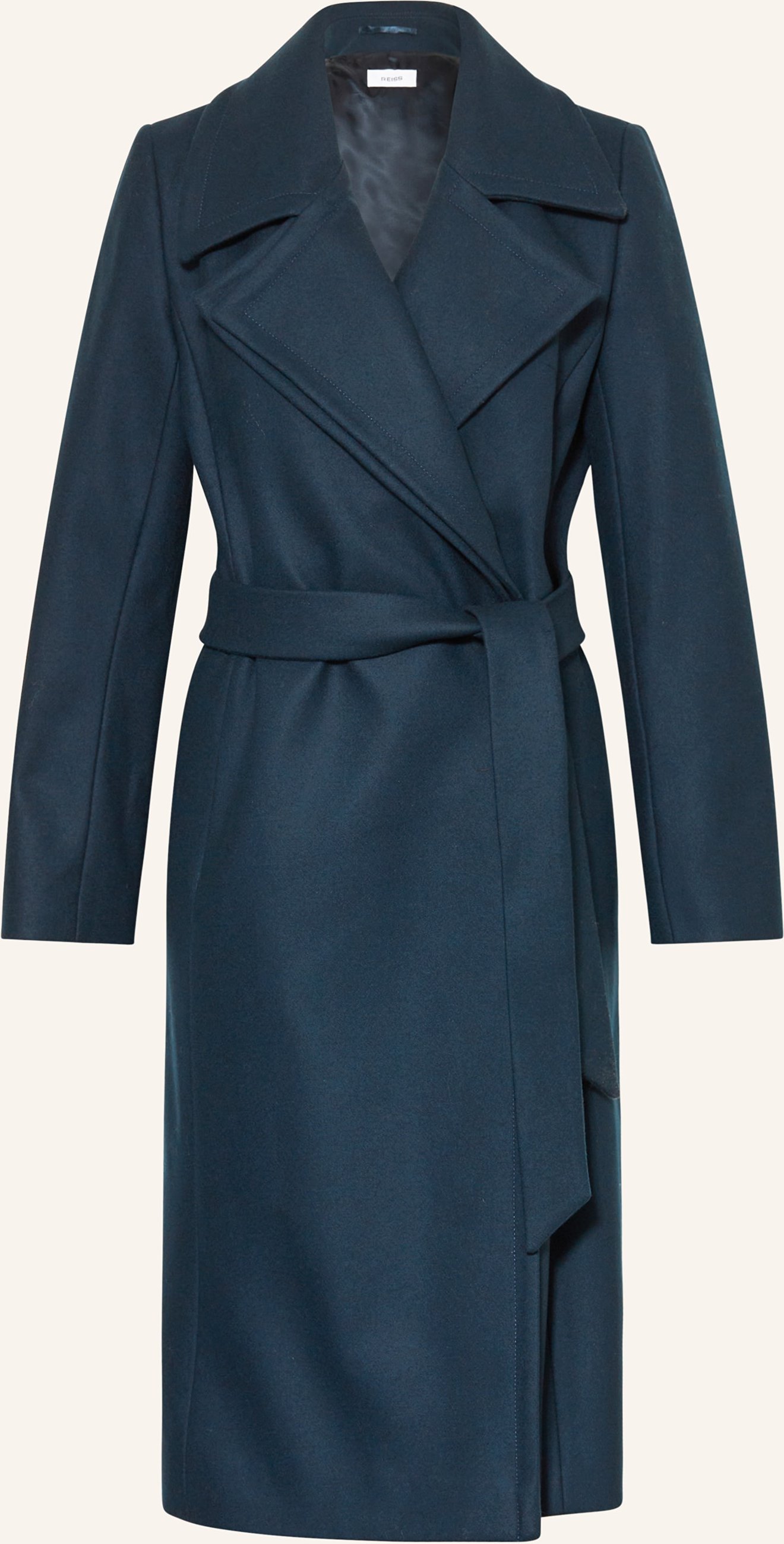 Reiss Wollmantel Odette blau