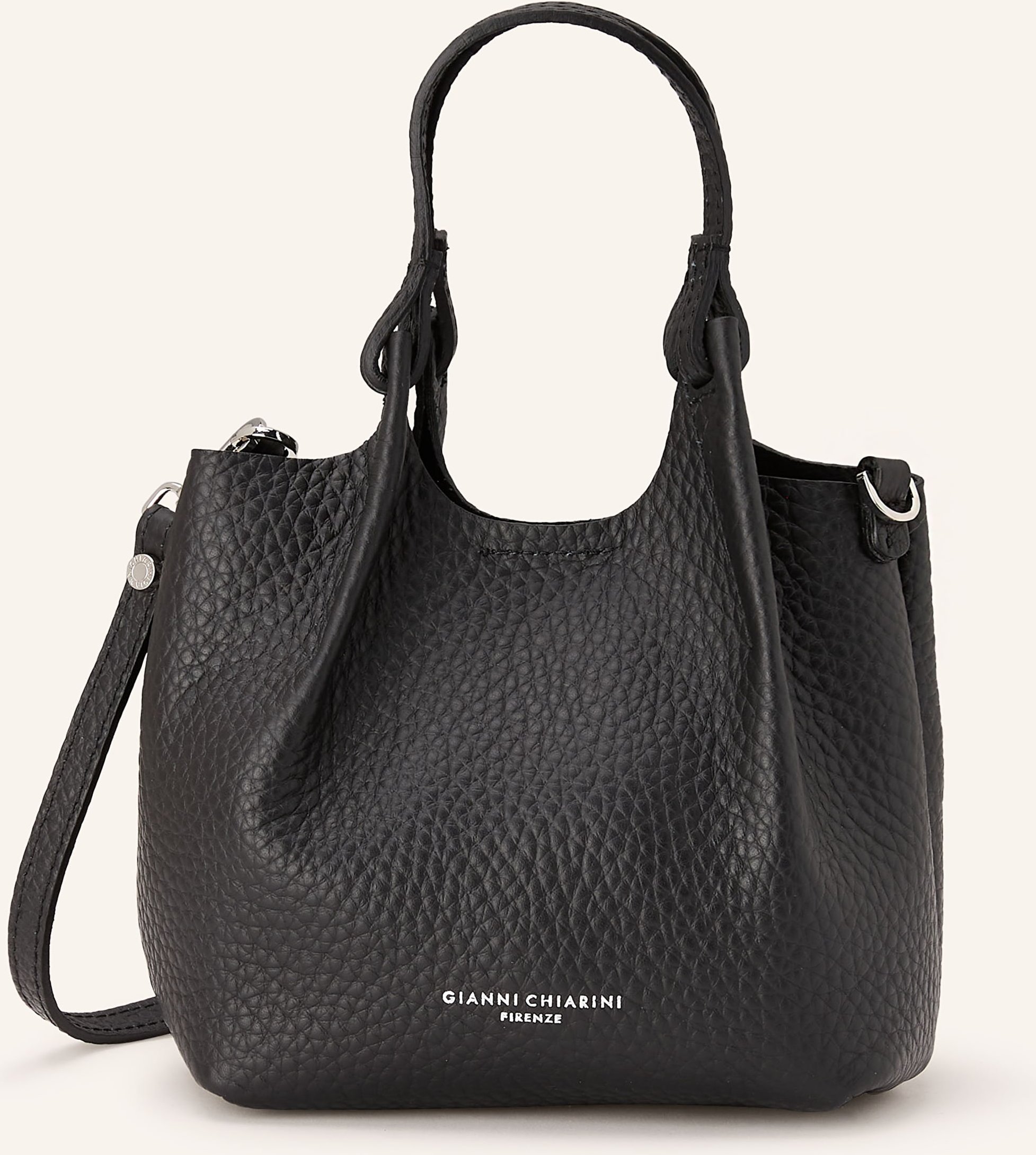 Gianni Chiarini Umhängetasche Dua Mini schwarz