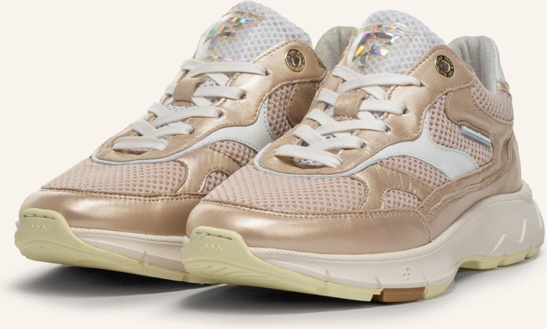 Floris Van Bommel Sneaker Daysi 03 gold