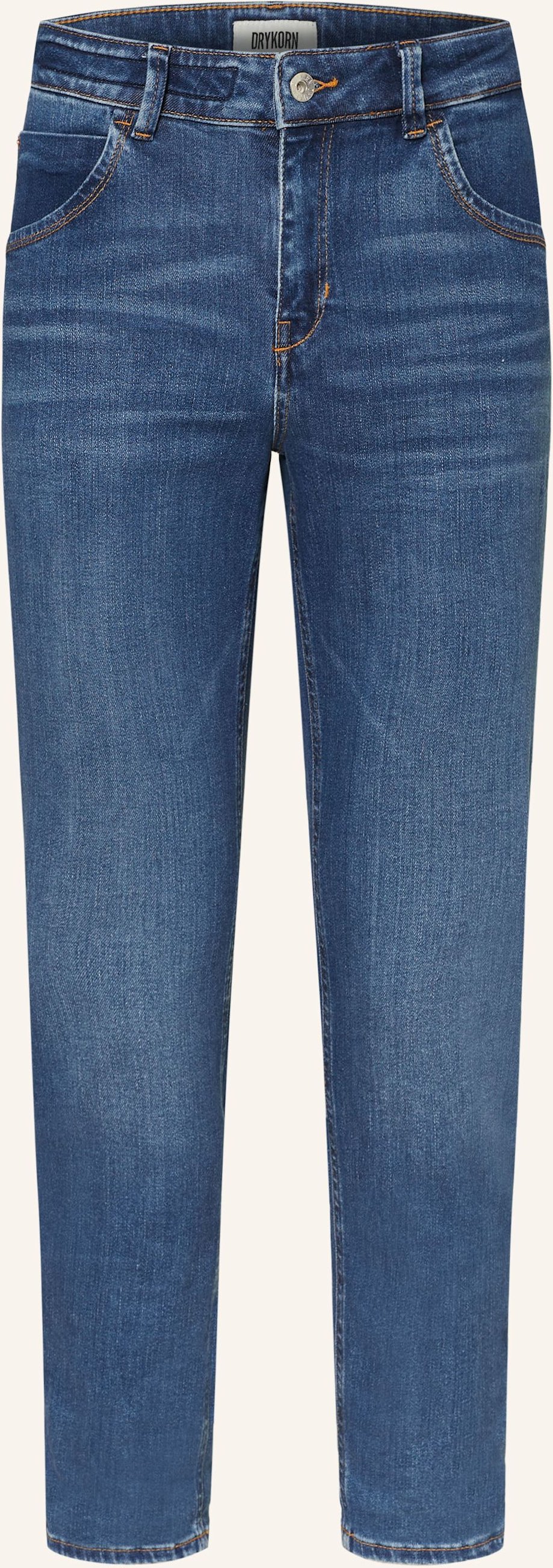 Thumbnail - Drykorn Cropped Jeans Like blau