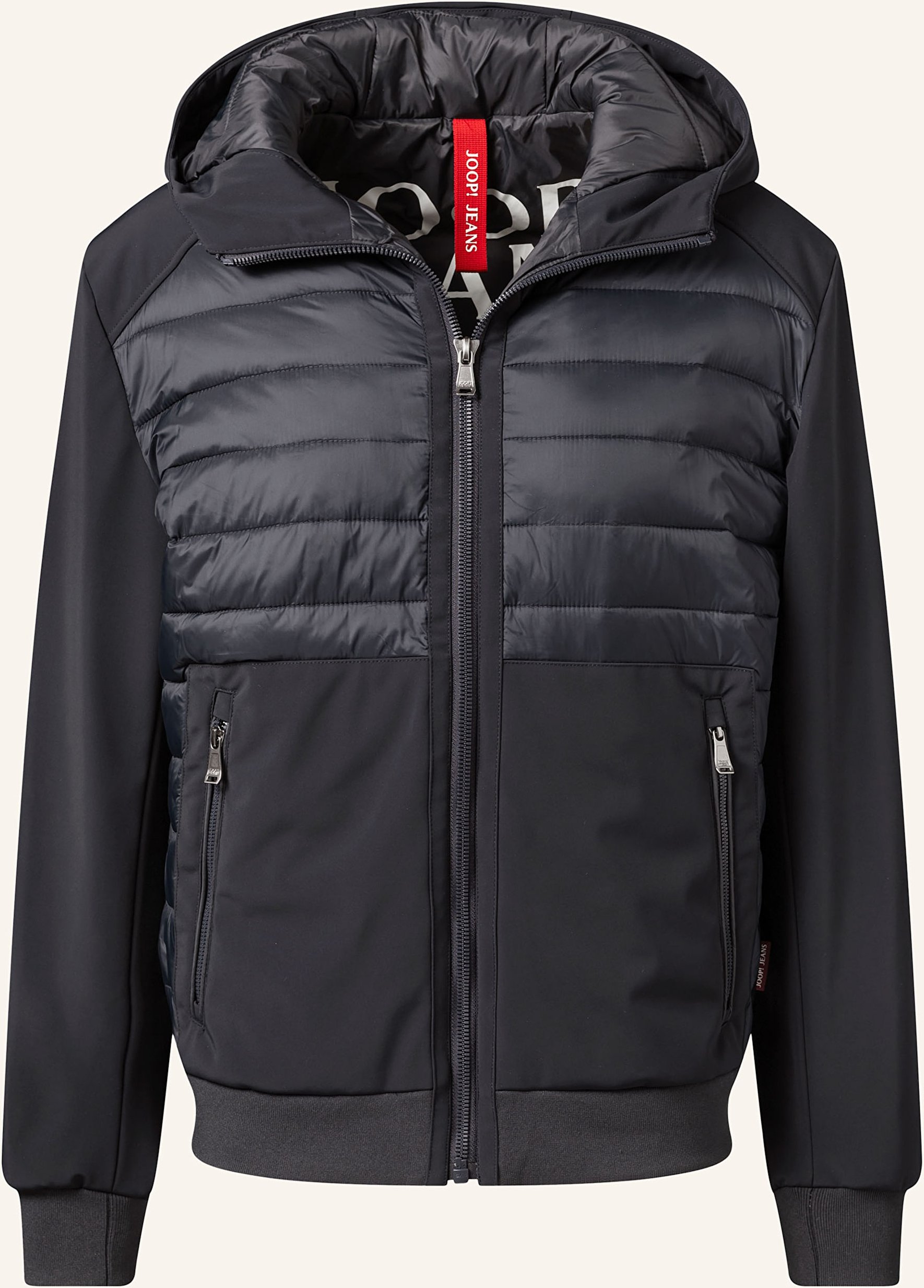 Joop! Jeans Steppjacke Im Materialmix blau