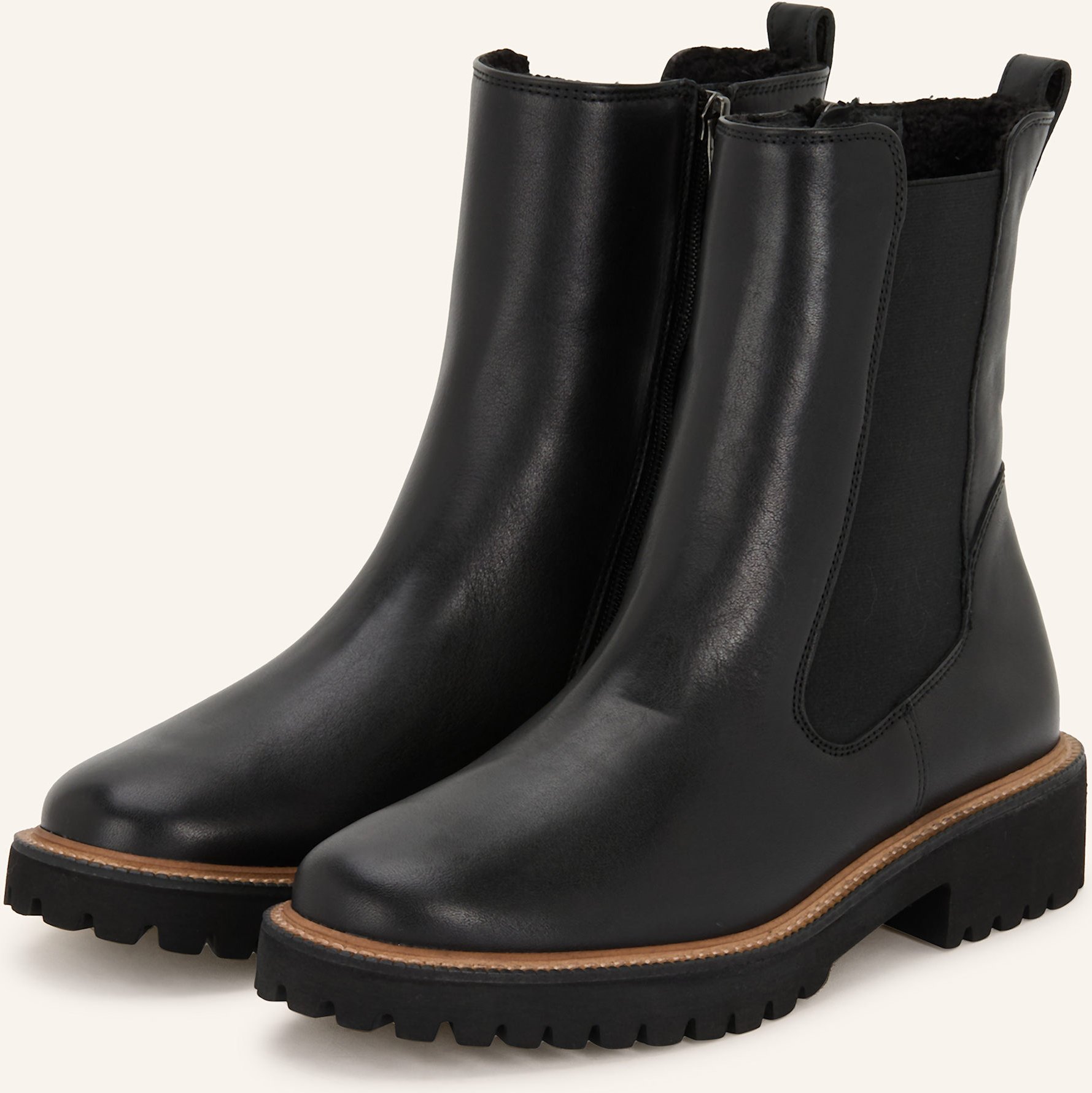 Paul Green Chelsea-Boots schwarz