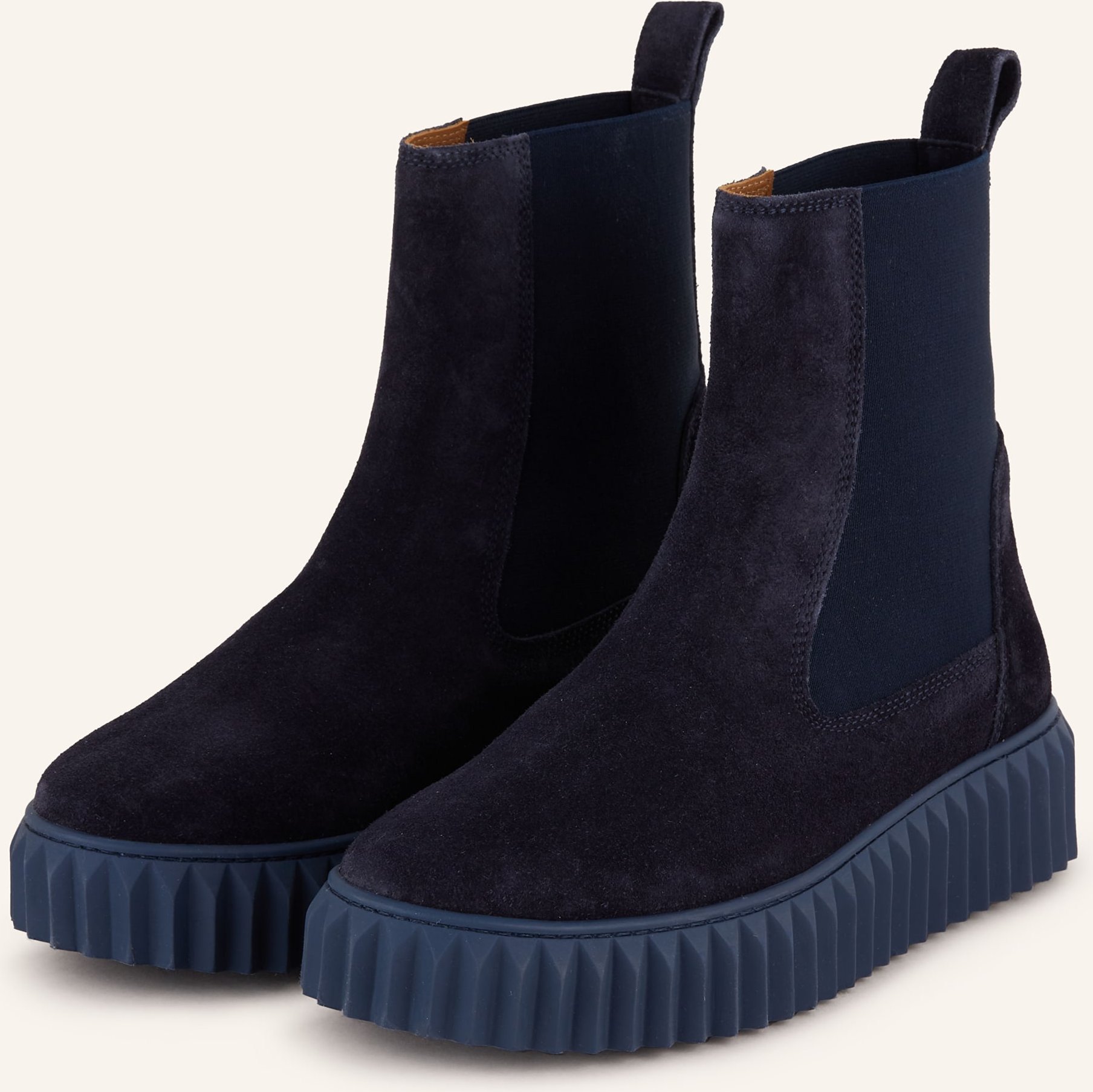 Thumbnail - Voile Blanche Chelsea-Boots Beth blau