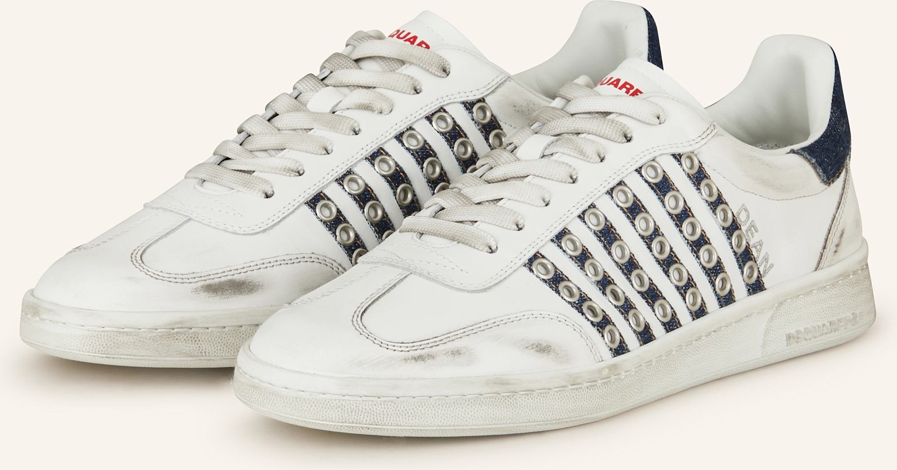 dsquared2 Sneaker Boxer weiss