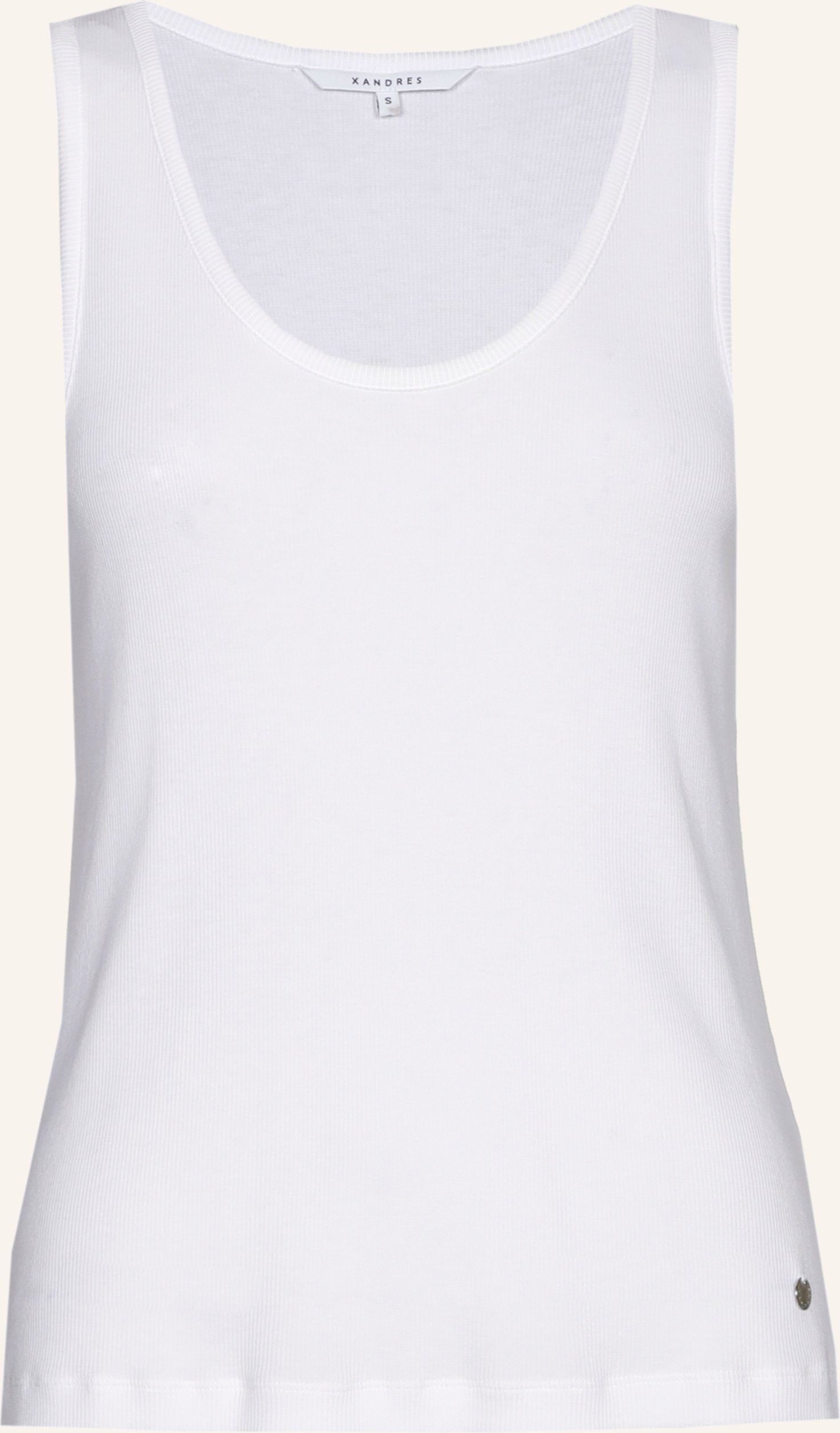 Xandres Tops Fozia weiss