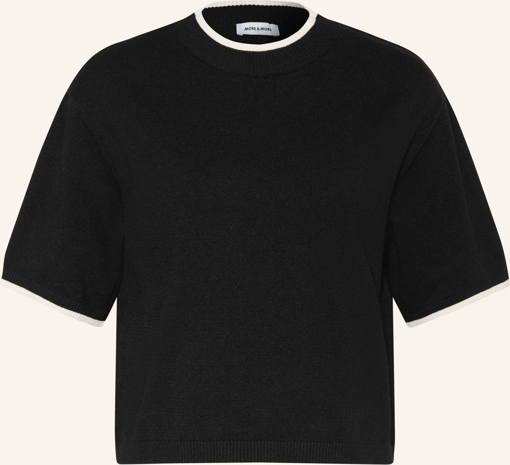 Thumbnail - More & More Strickshirt schwarz