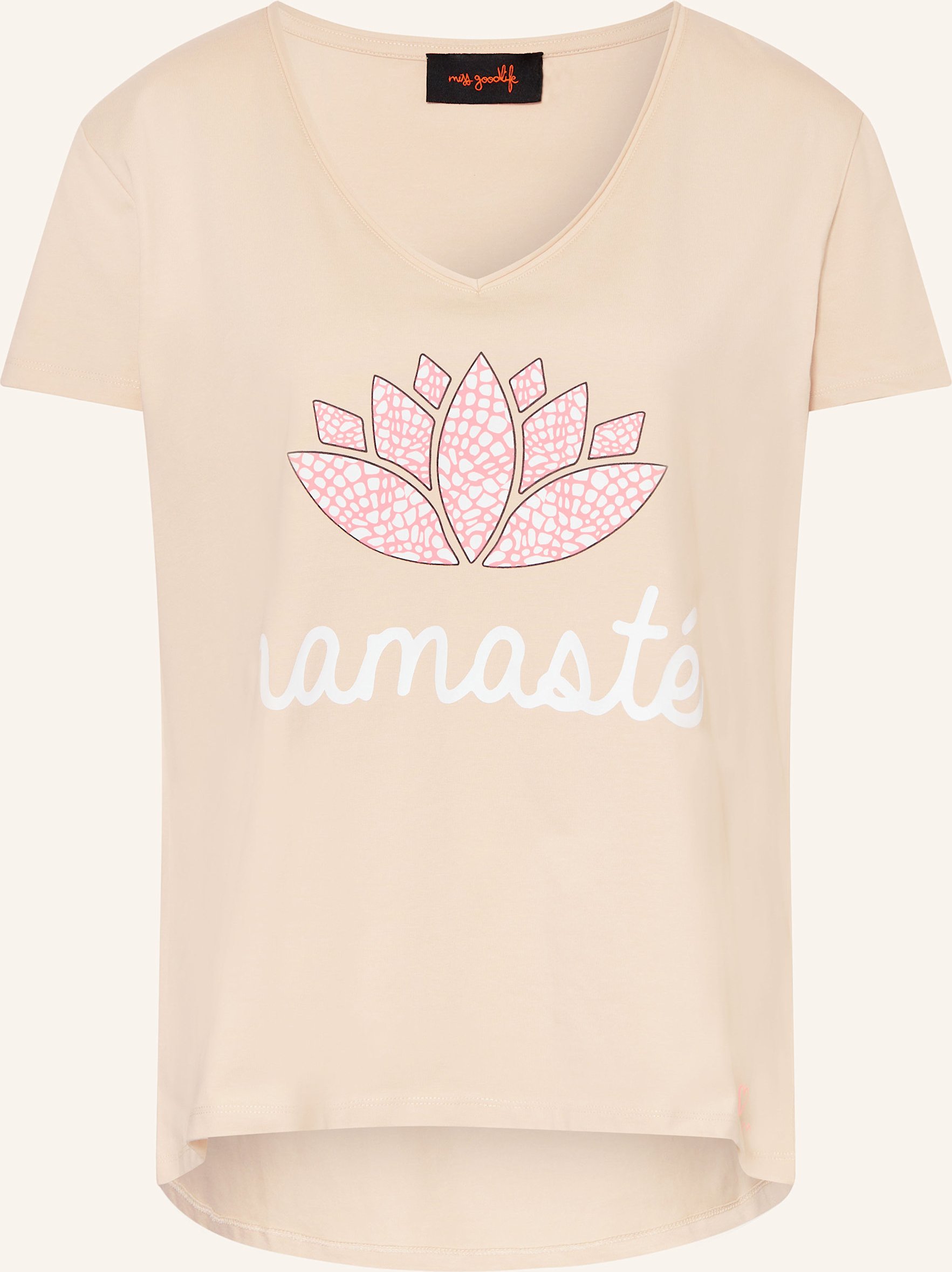 Miss Goodlife T-Shirt beige