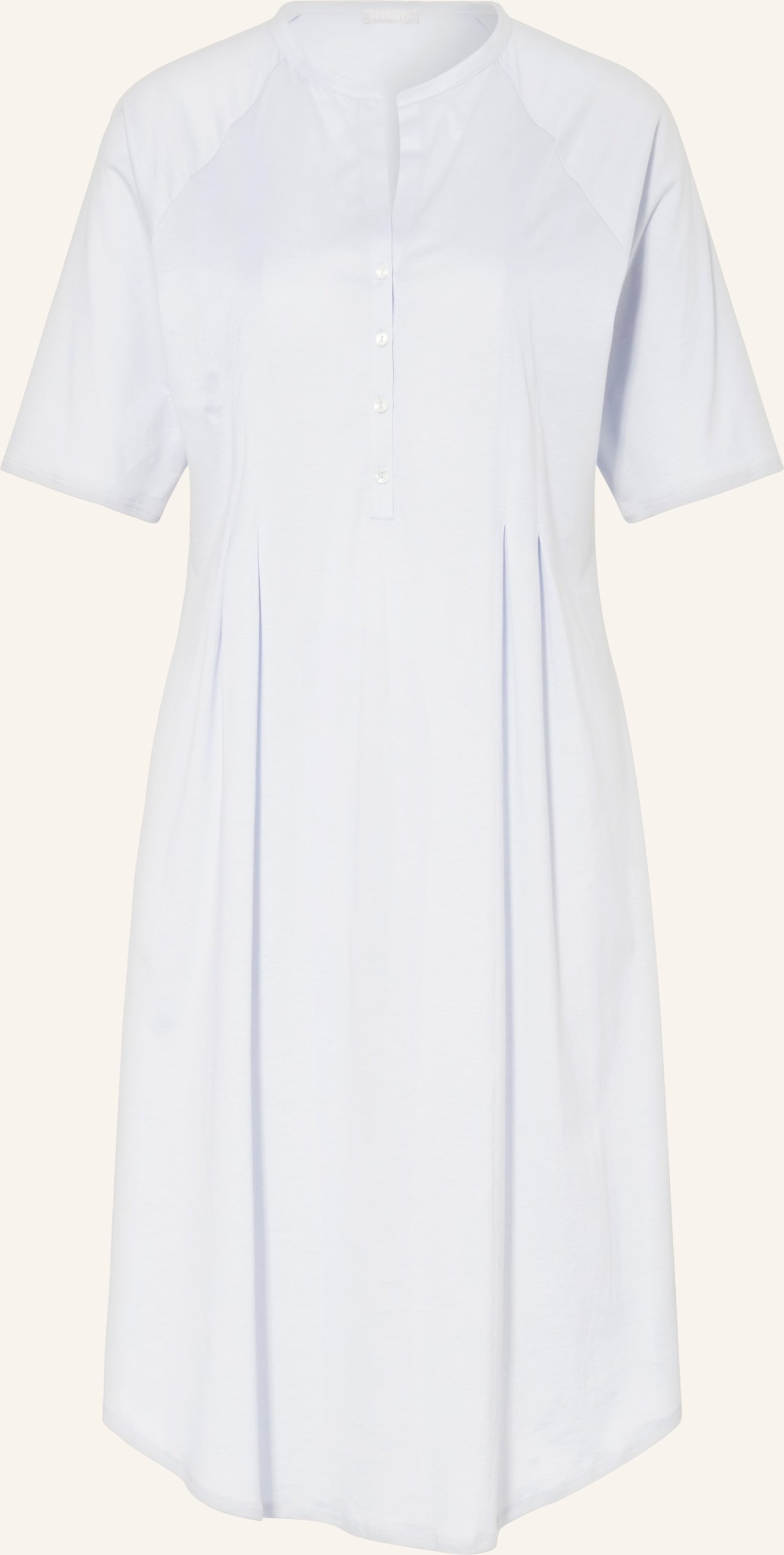 Hanro Nachthemd Cotton Deluxe blau