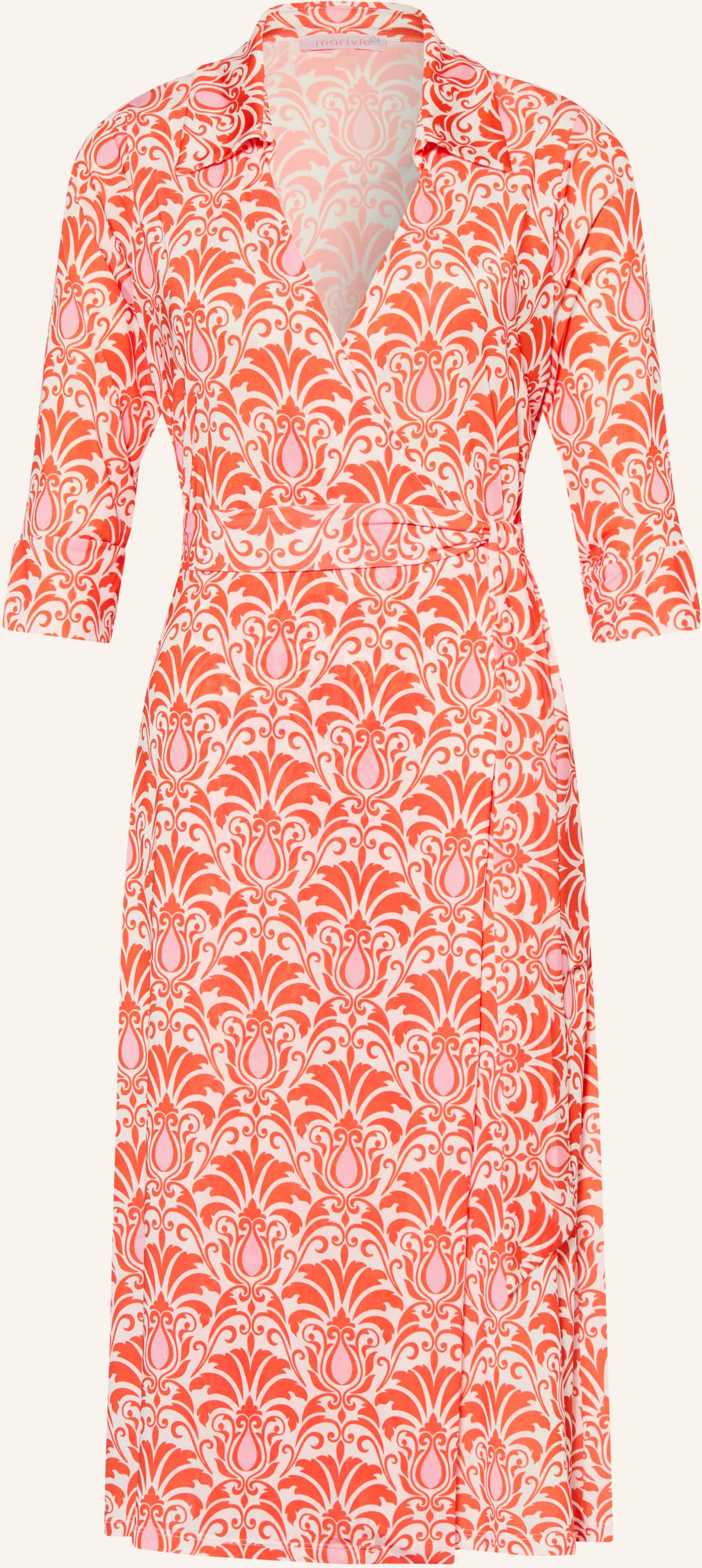 Marivie Wickelkleid Bisou! Aus Jersey rot