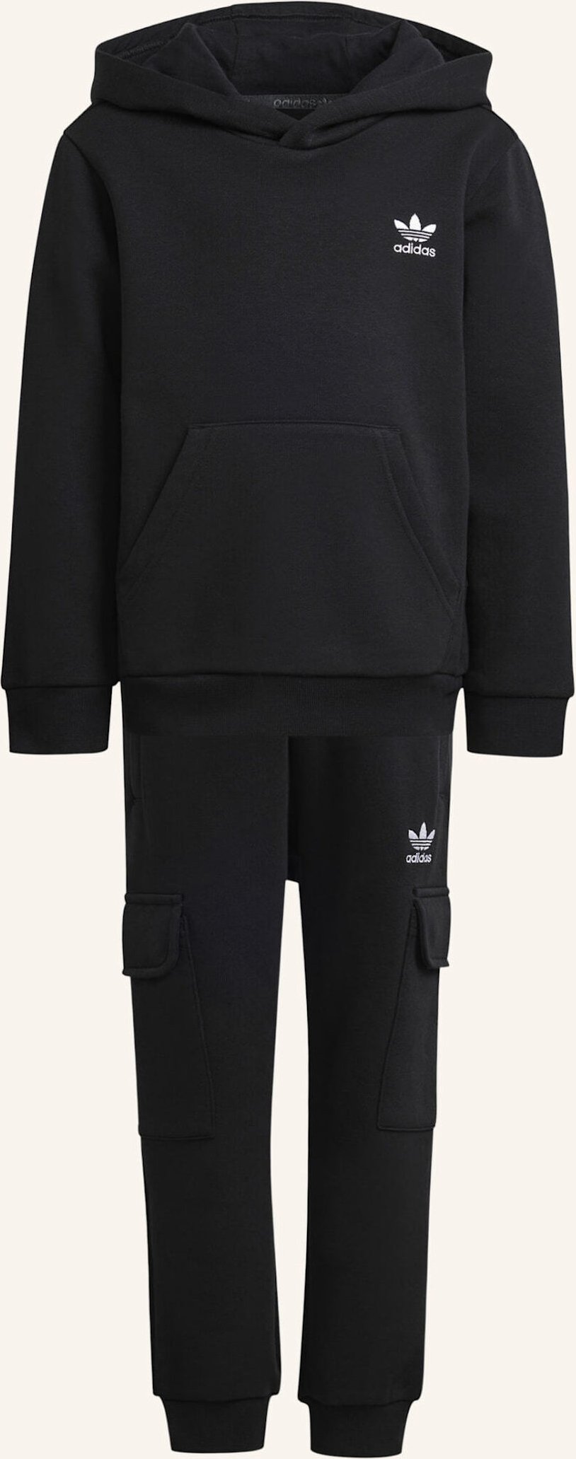 Adidas Originals Kids Cargo Hoodie-Set schwarz