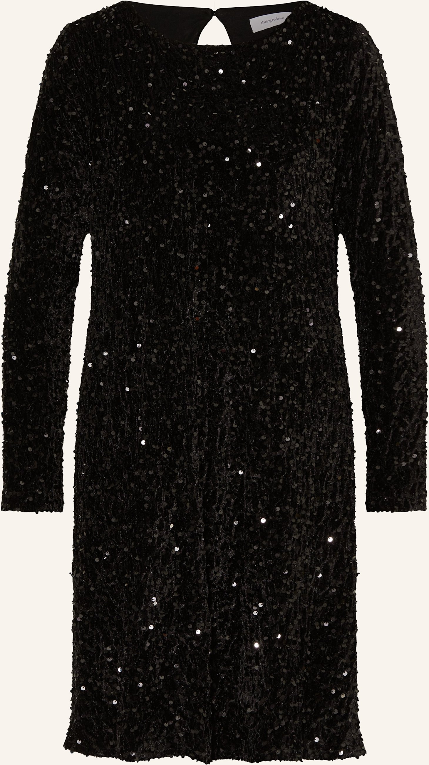 Thumbnail - Darling Harbour Kleid Mit Pailletten schwarz