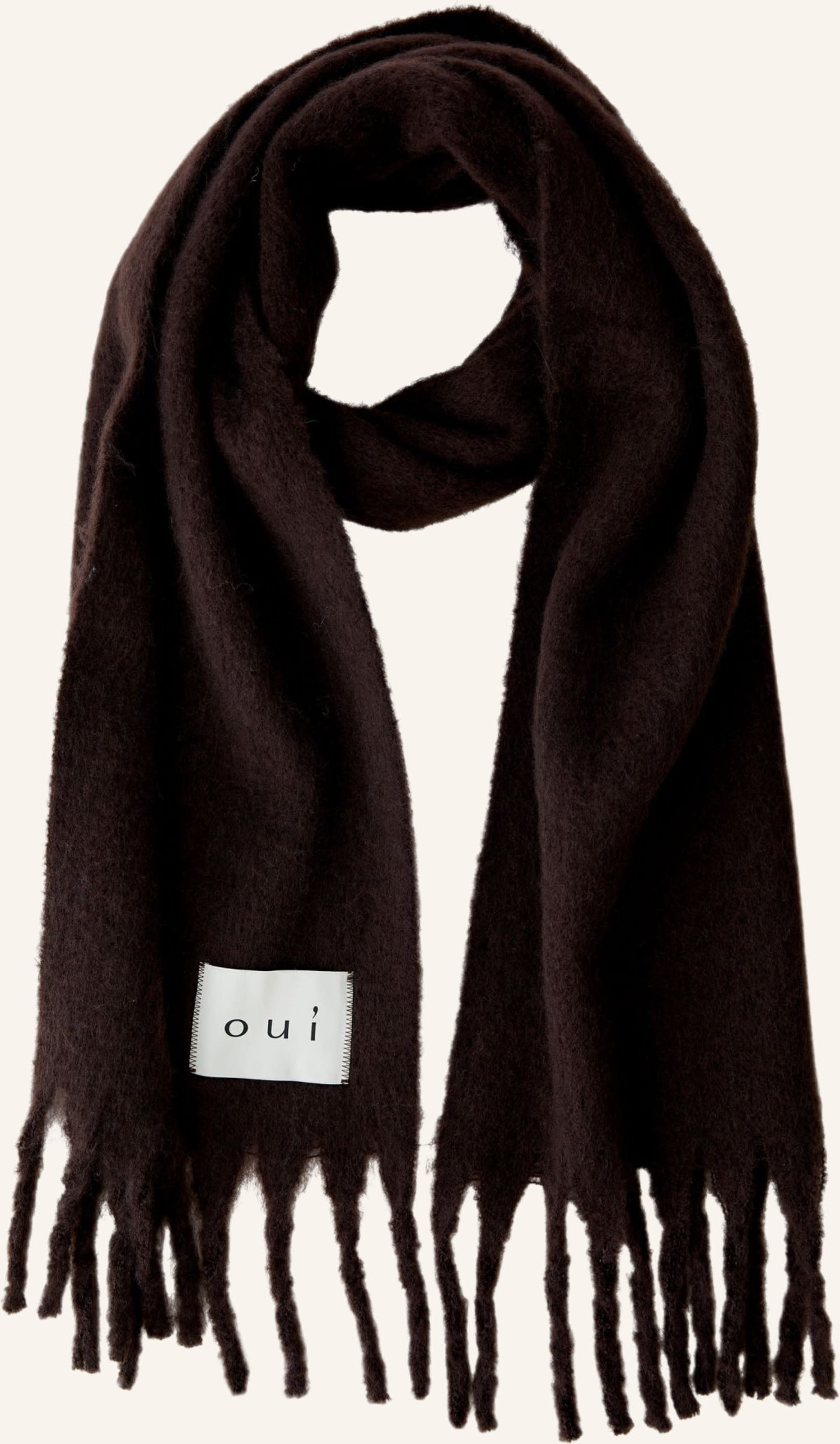 Oui Oui Schal braun